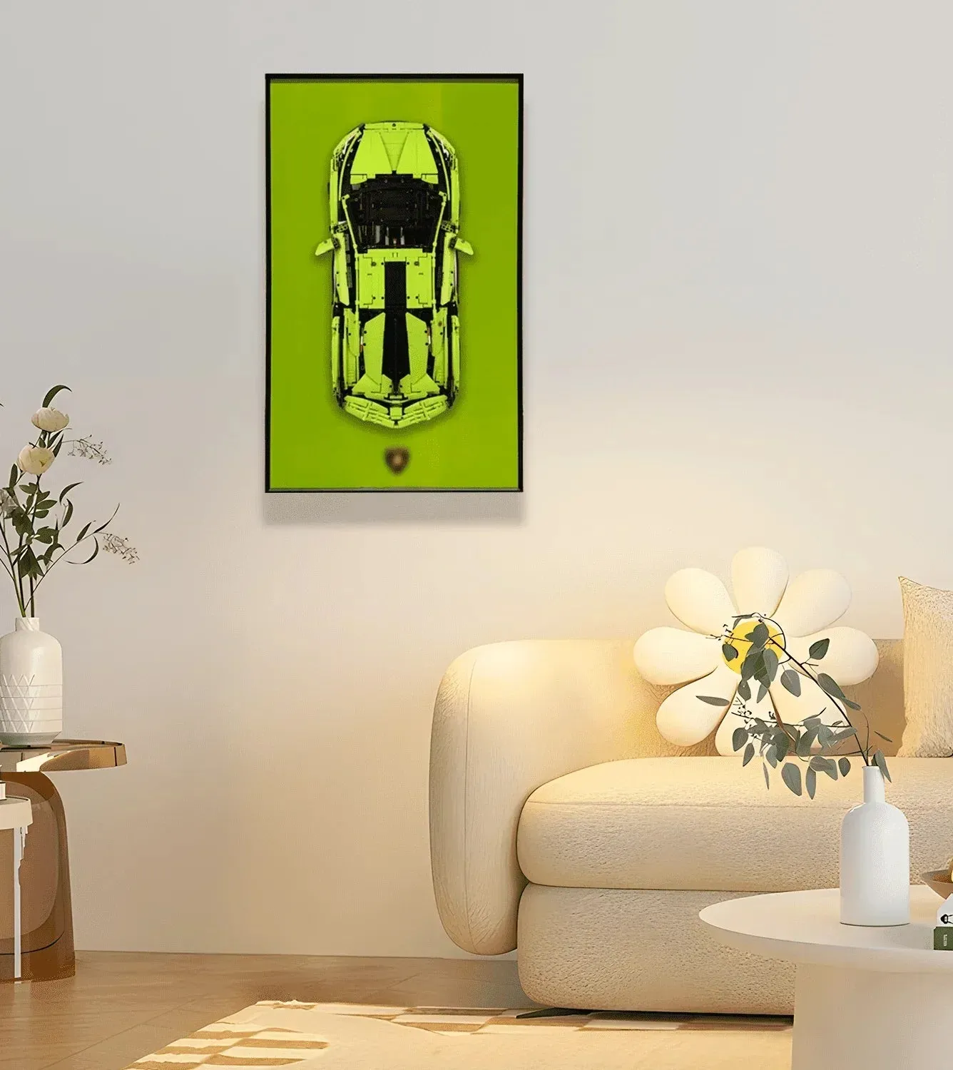 Display Wall Mount for LEGO 42115 Technic™ Lamborghini Sián FKP 37 — 10