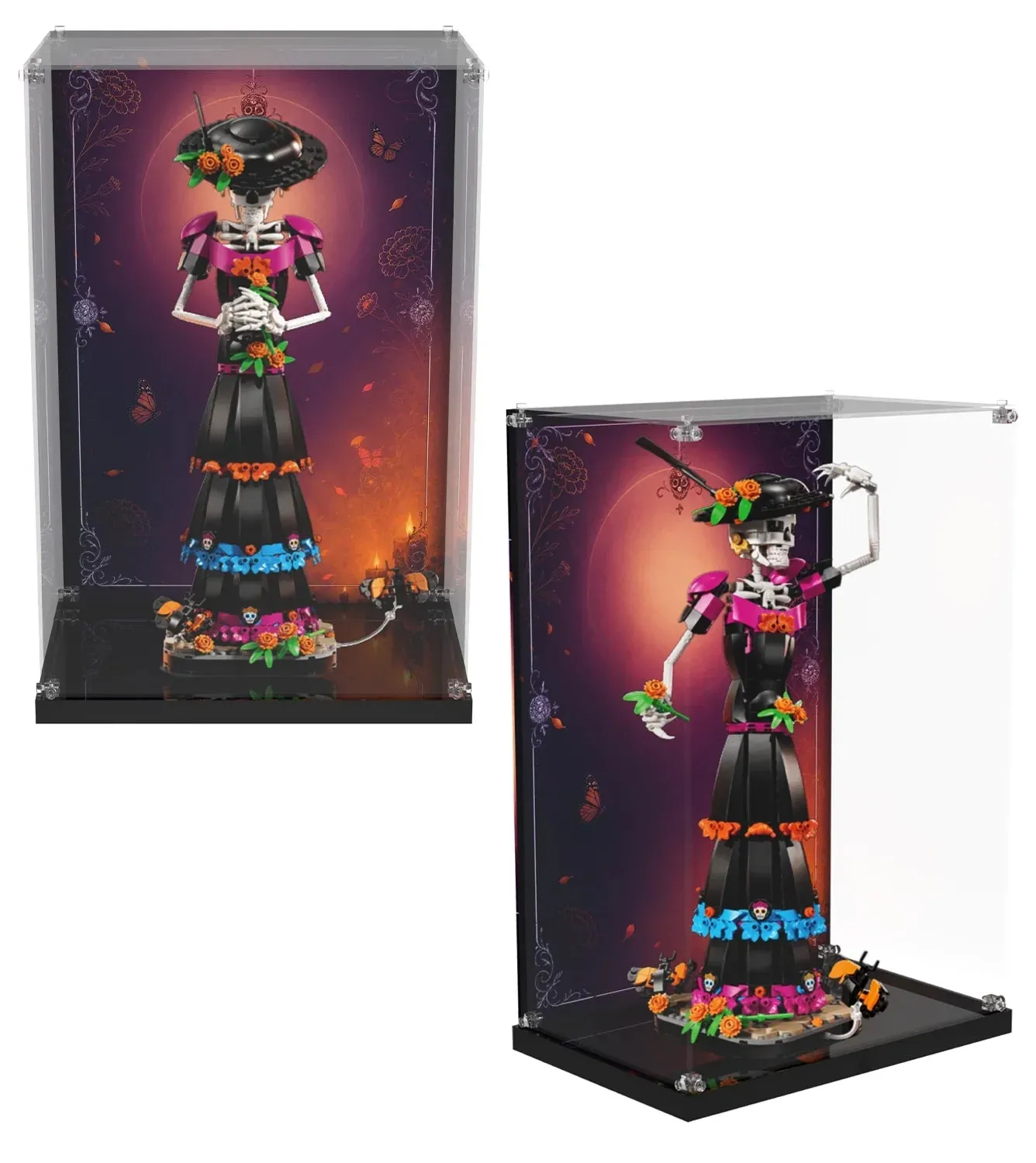 Display case for LEGO Ideas La Catrina 21372 — 2