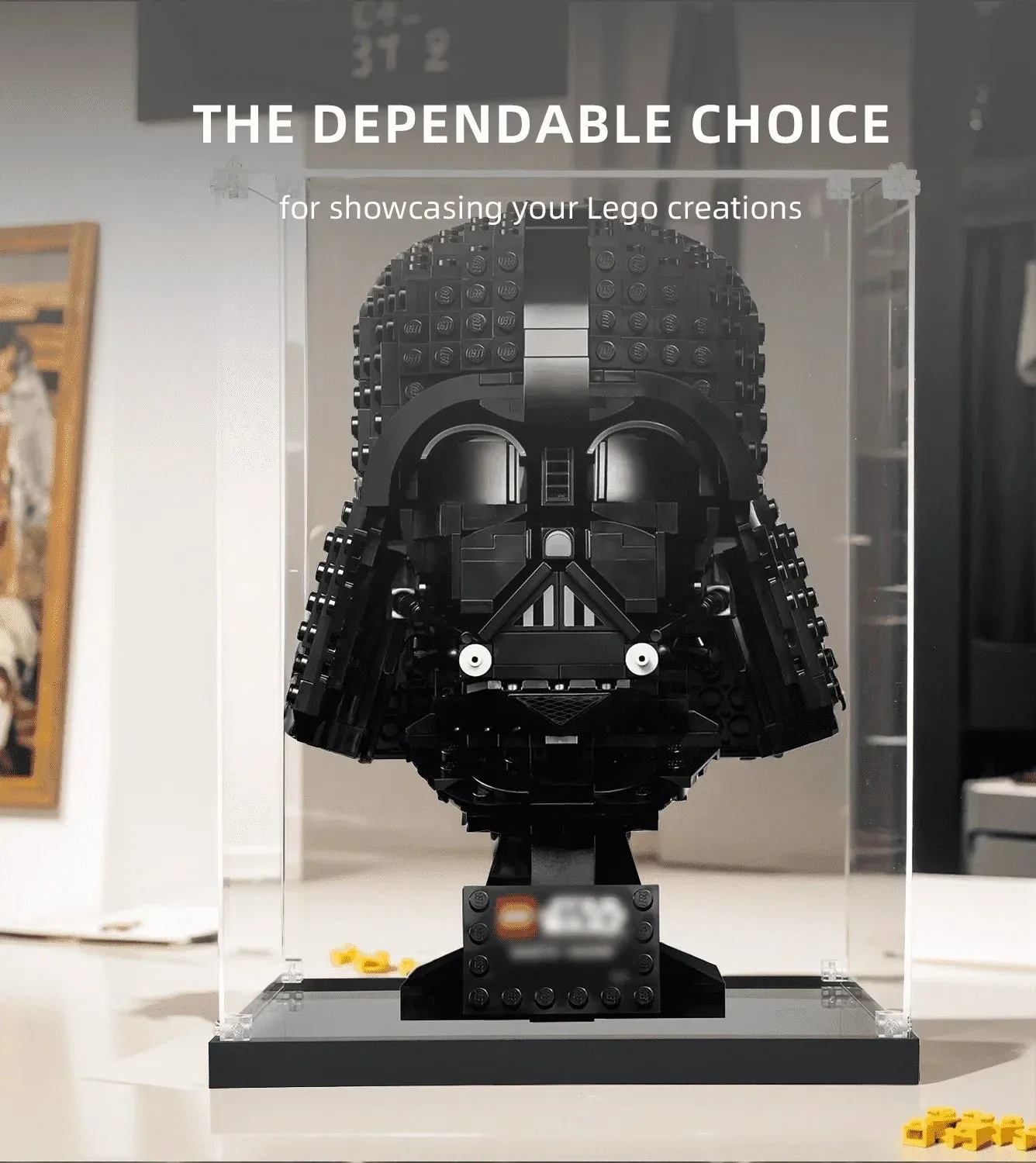 Vitrine für LEGO Darth Vader Helmet 75304 — 3