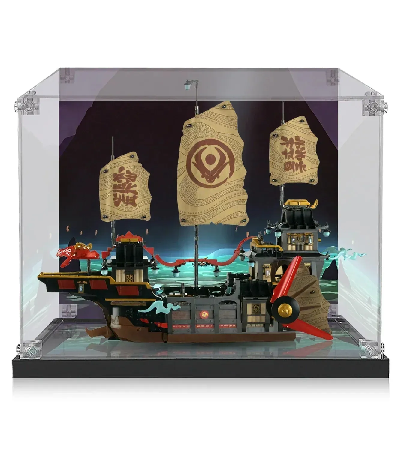Vitrine für LEGO® NINJAGO® The Temple Bounty 71848