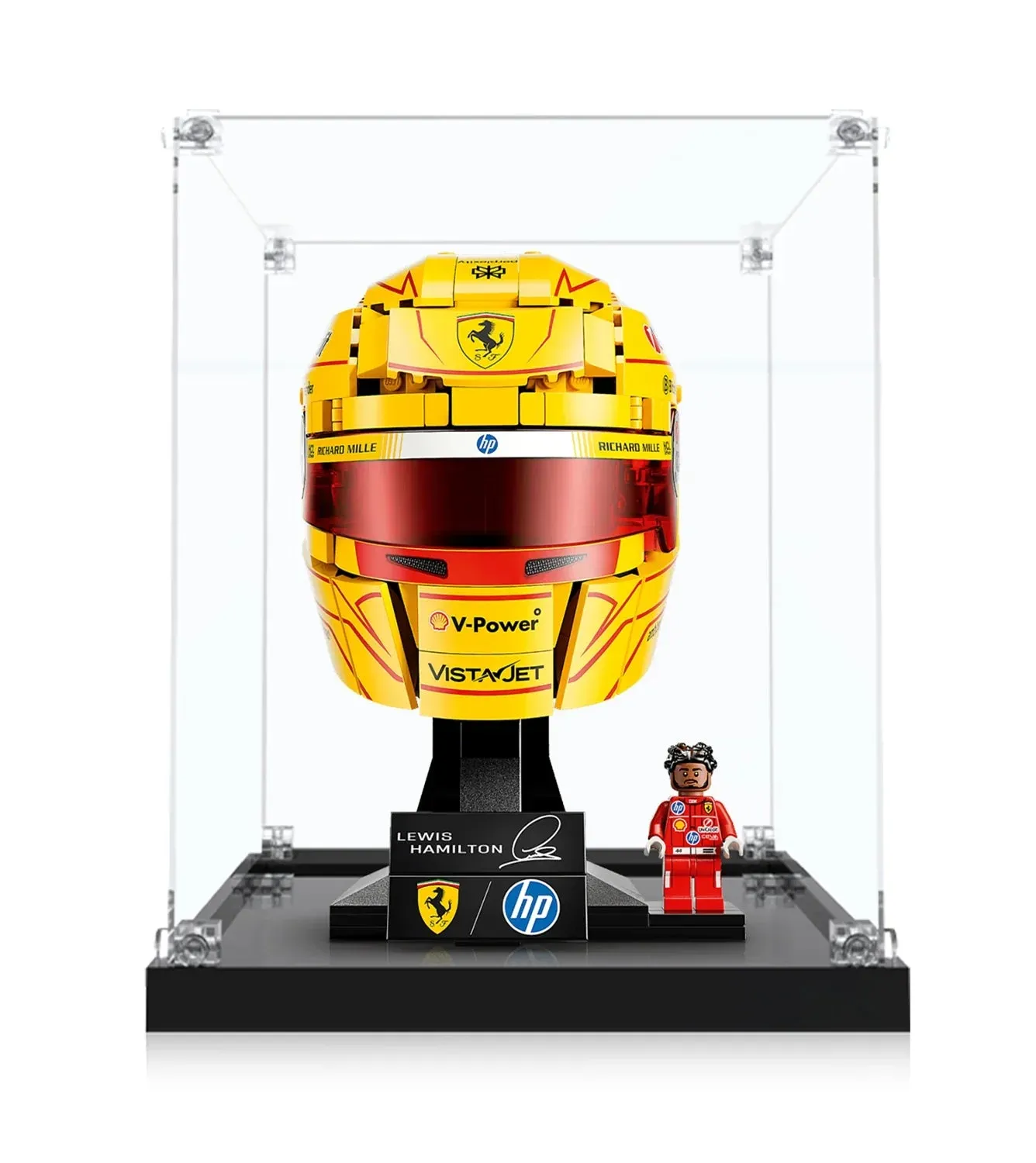 Eksponavimo dėžė LEGO® Ferrari HP Lewis Hamilton Helmet 43022 — 7
