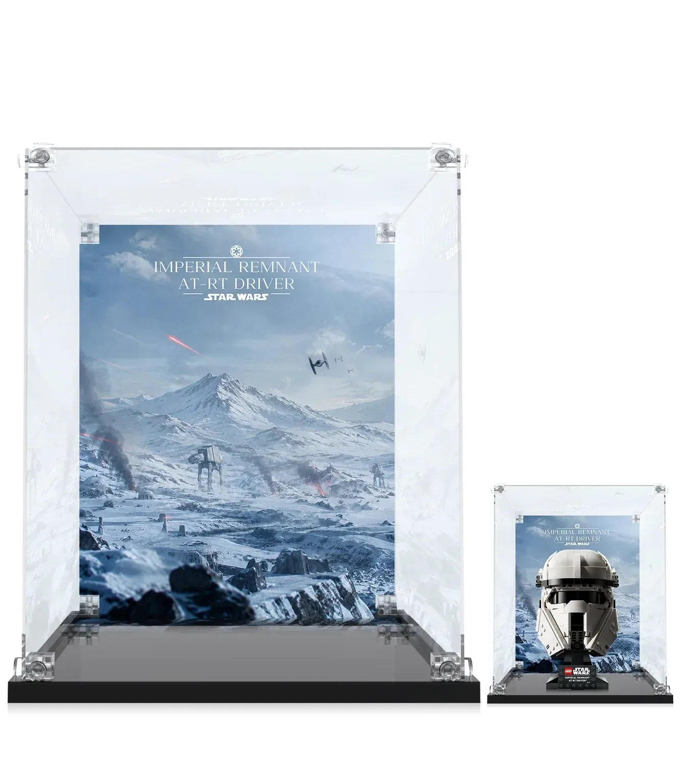 Gablota ekspozycyjna do LEGO Star Wars™ Imperial Remnant AT-RT Driver™ Helmet 75458 — 8