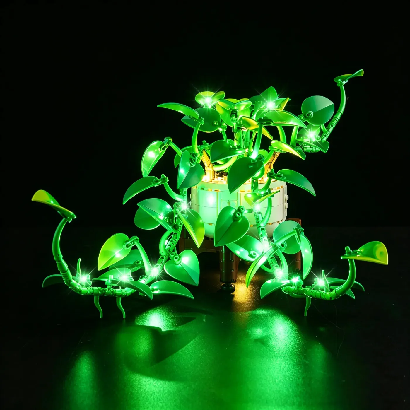 Premium apšvietimo rinkinys, suderinamas su LEGO Botanicals Hanging Golden Pothos 11512 — 9