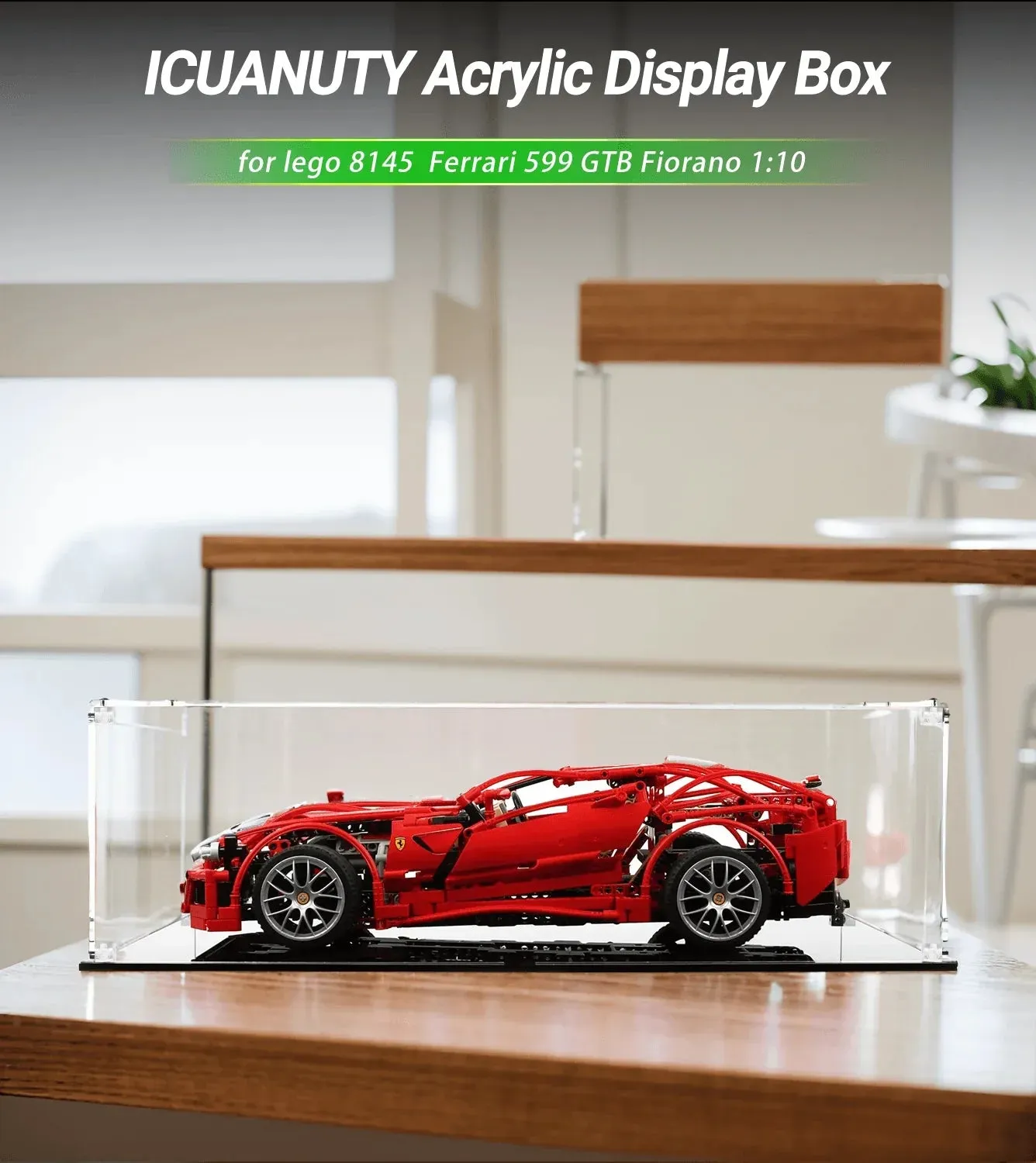Display Case for LEGO Ferrari 599 GTB Fiorano 8145 — 2