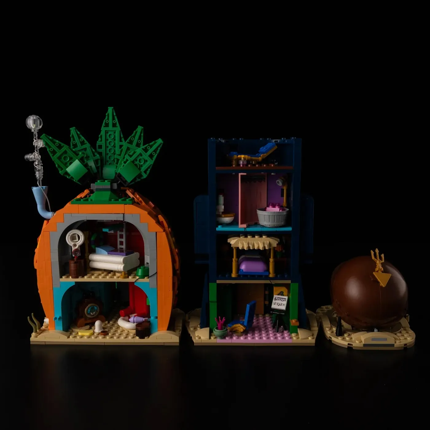 Premium apšvietimo rinkinys, suderinamas su LEGO® Icons SpongeBob SquarePants: Bikini Bottom 11386 — 10