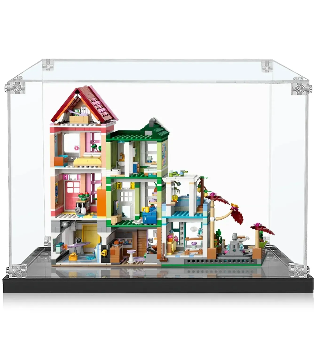 Eksponavimo dėžė LEGO® Friends Heartlake City Apartments and Stores 42670