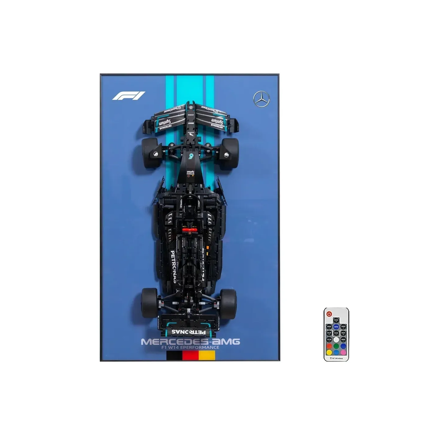Väggmonterad displayram för Lego Technic™ Mercedes-AMG F1 W14 E Performance (42171) — 31