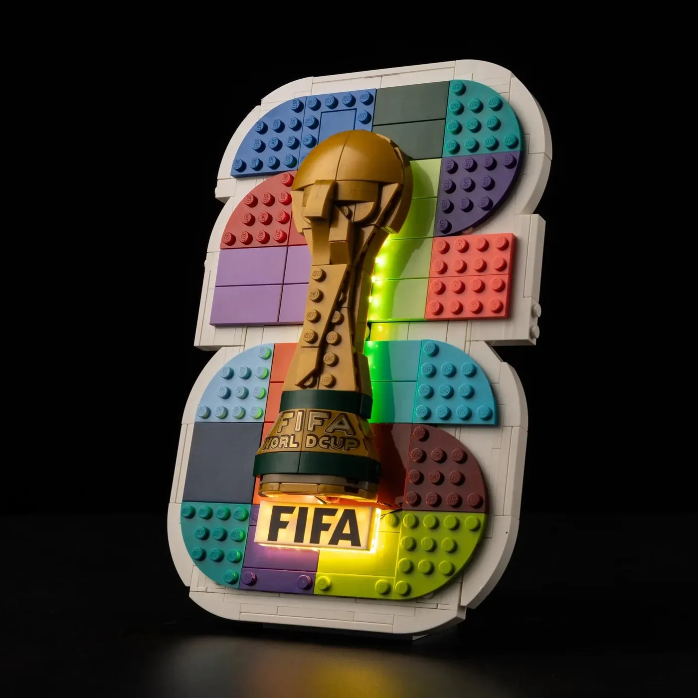 Premium Light Kit Compatible with LEGO® Editions FIFA World Cup 2026™ Official Emblem 43032 — 6