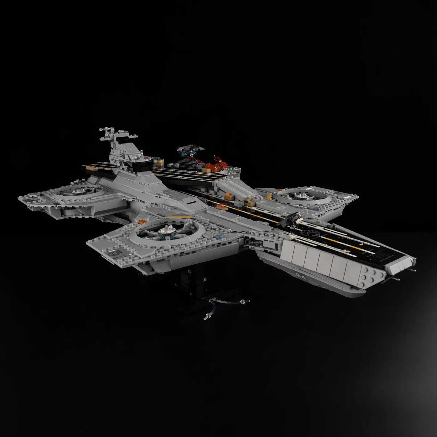 Premium Light Kit Compatible with LEGO Marvel S.H.I.E.L.D. Helicarrier 76354 — 9
