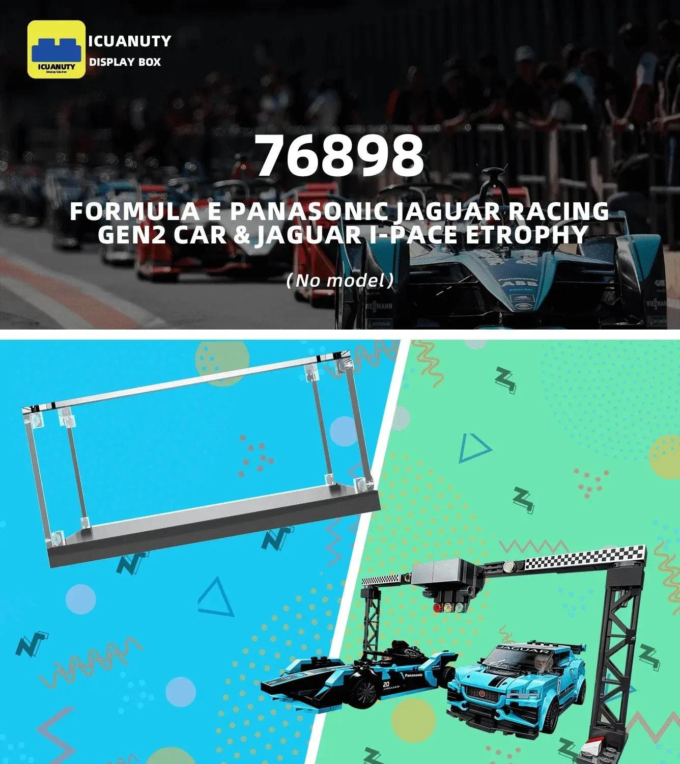 Vitrine für LEGO Speed Champions 76898 — 4