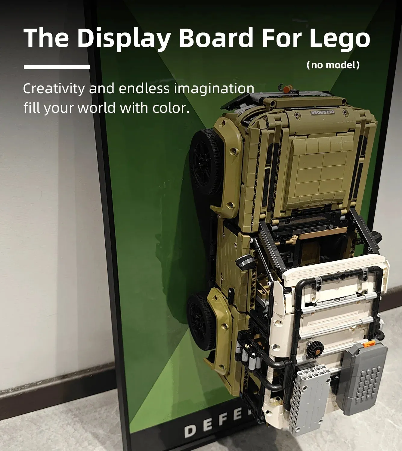 Wand-Displaytafel für LEGO 42110 Technic™ Land Rover Defender — 7
