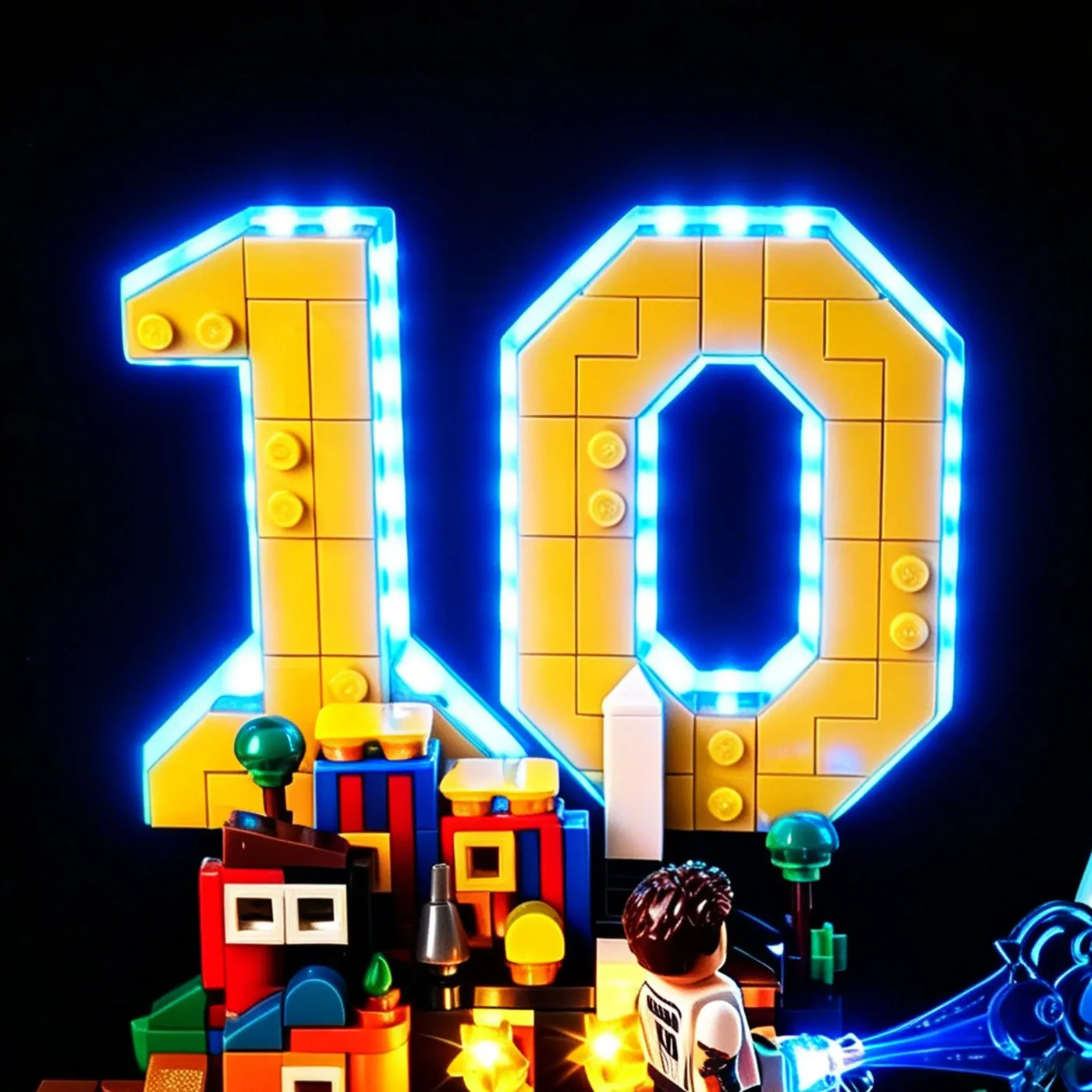 Premium Light Kit Compatible with LEGO® Editions Lionel Messi – Soccer Highlights 43011 — 16