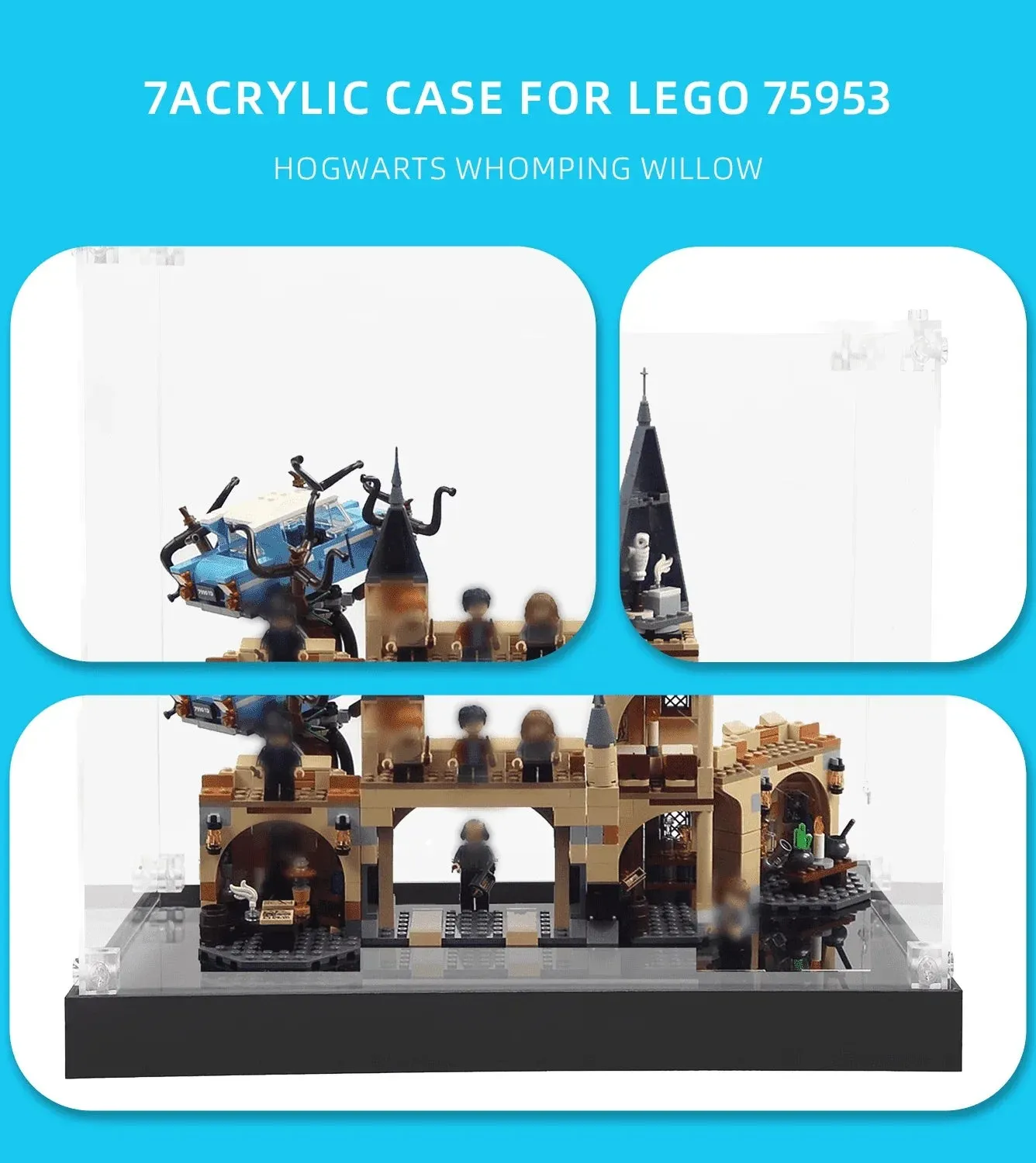 Vitrine für Lego Hogwarts Whomping Willow 75953 — 4