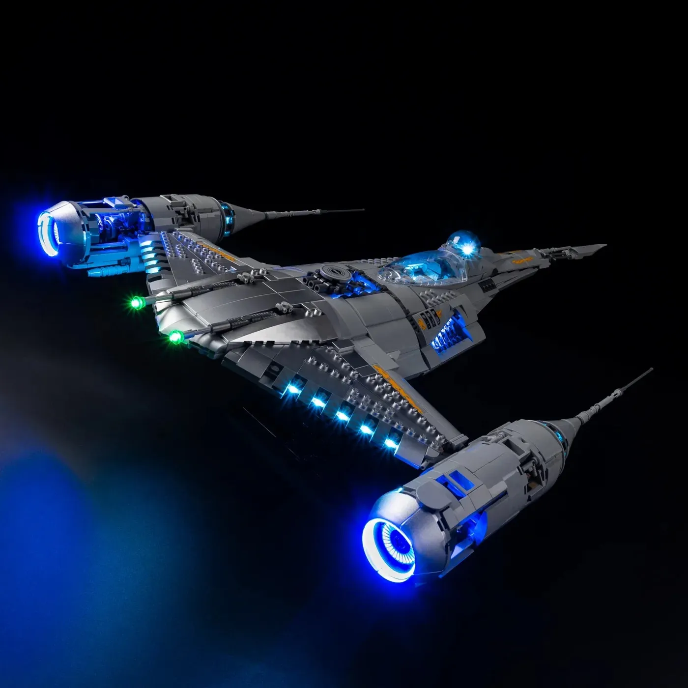 Premium-belysningskit kompatibelt med LEGO® Star Wars™ The Mandalorian's N-1 Starfighter™ 75442 — 16