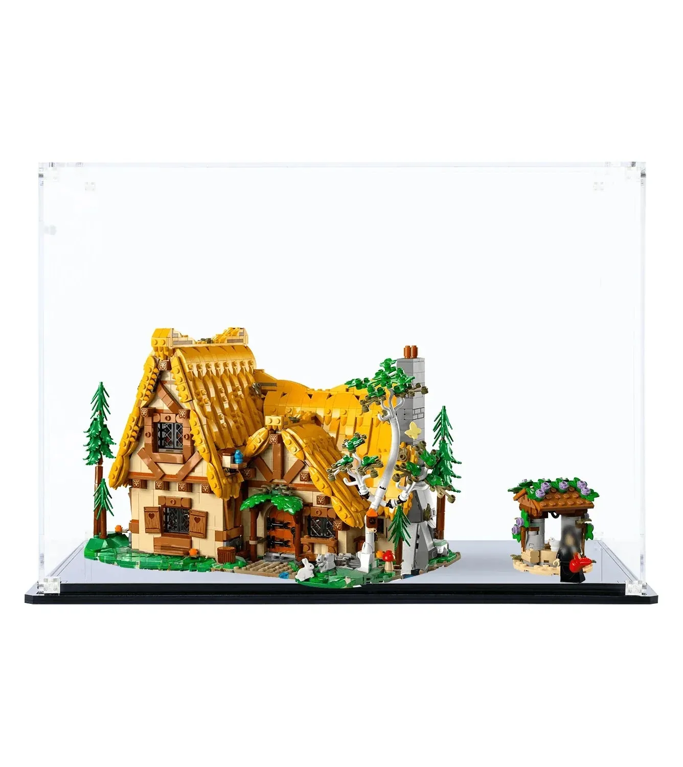 Display Case for LEGO® Snow White and the Seven Dwarfs' Cottage 43242 — 2