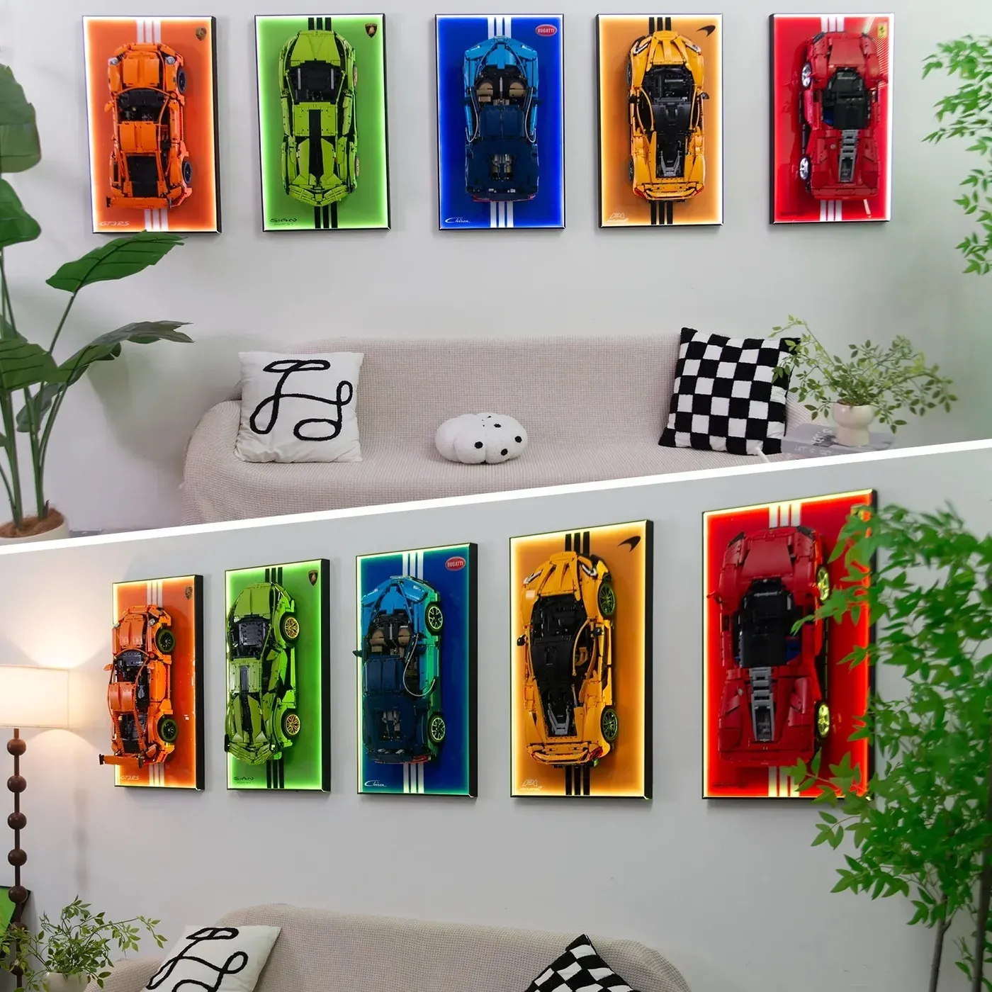 Wand-Displayrahmen für Lego Technic McLaren P1 42172 — 10