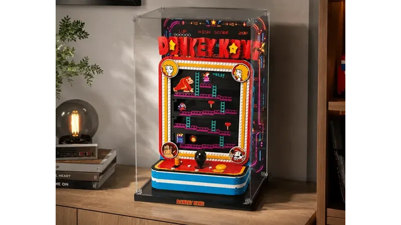 Varför sticker LEGO® Donkey Kong™ Arcade 72051 ut för samlare?