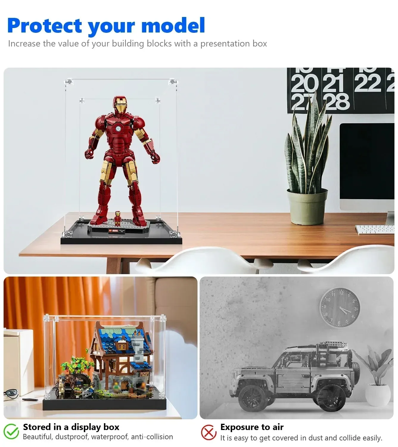 Monter för LEGO® Marvel Iron Man Mark 3 Collectors’ Edition 76344 — 4