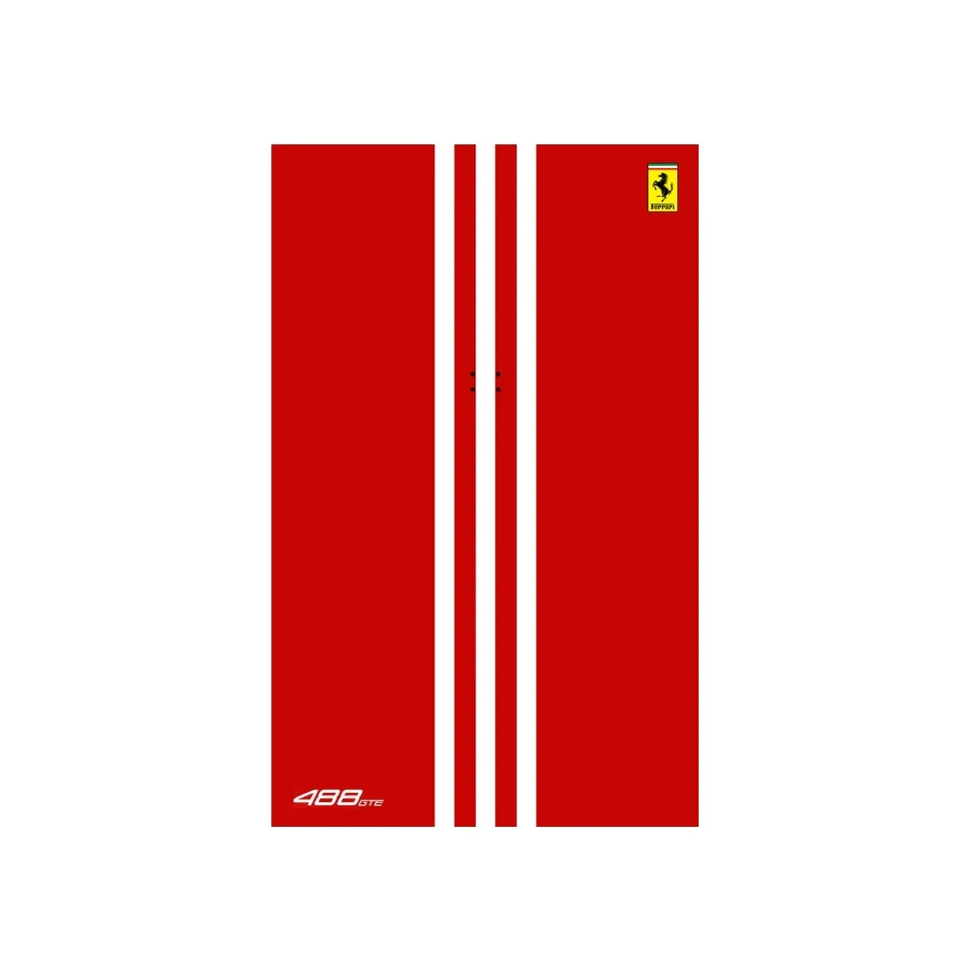 Wand-Displayrahmen für LEGO Ferrari 488 GTE 42125 — 21