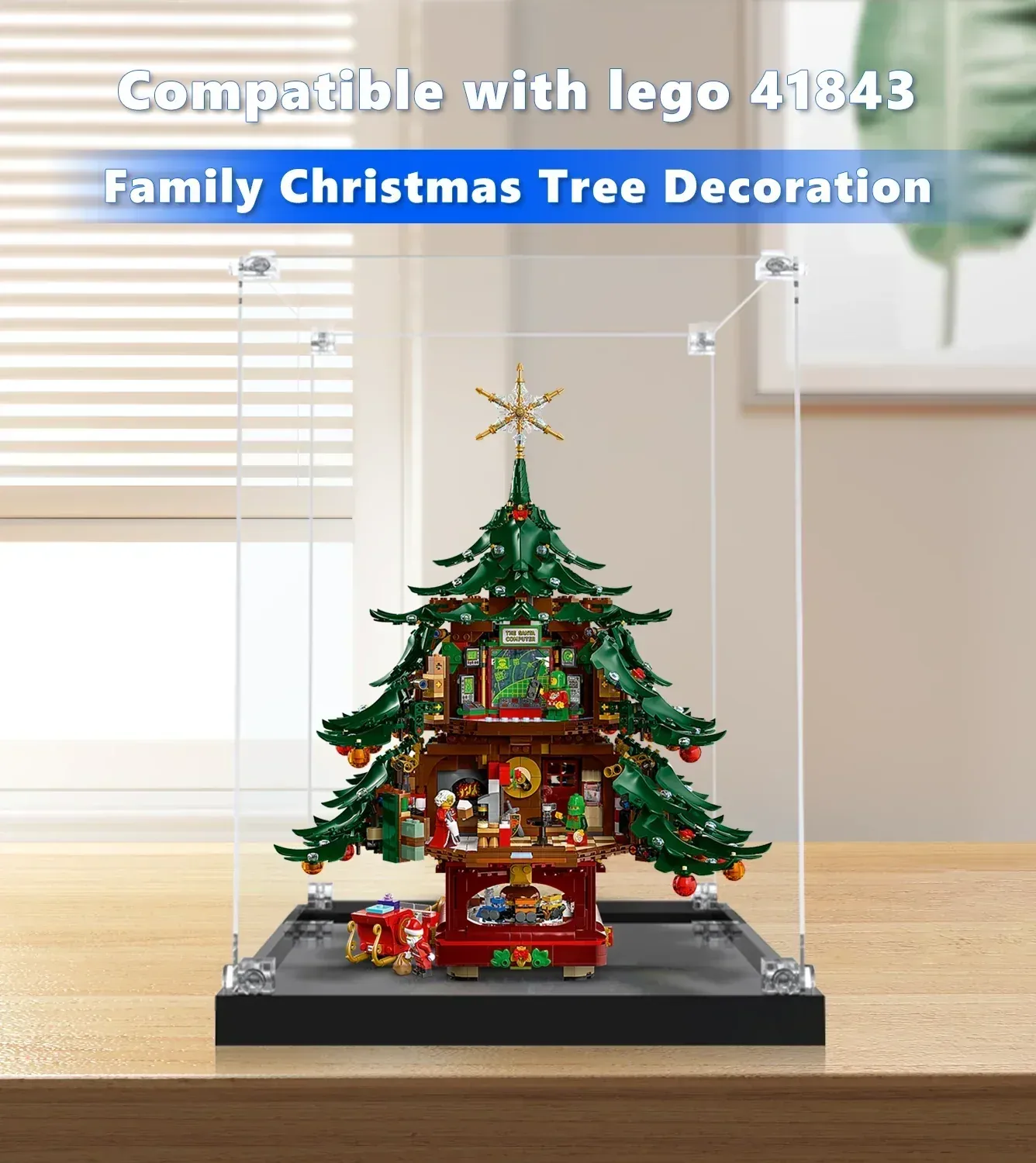 Monter för LEGO® Family Christmas Tree 41843 — 5