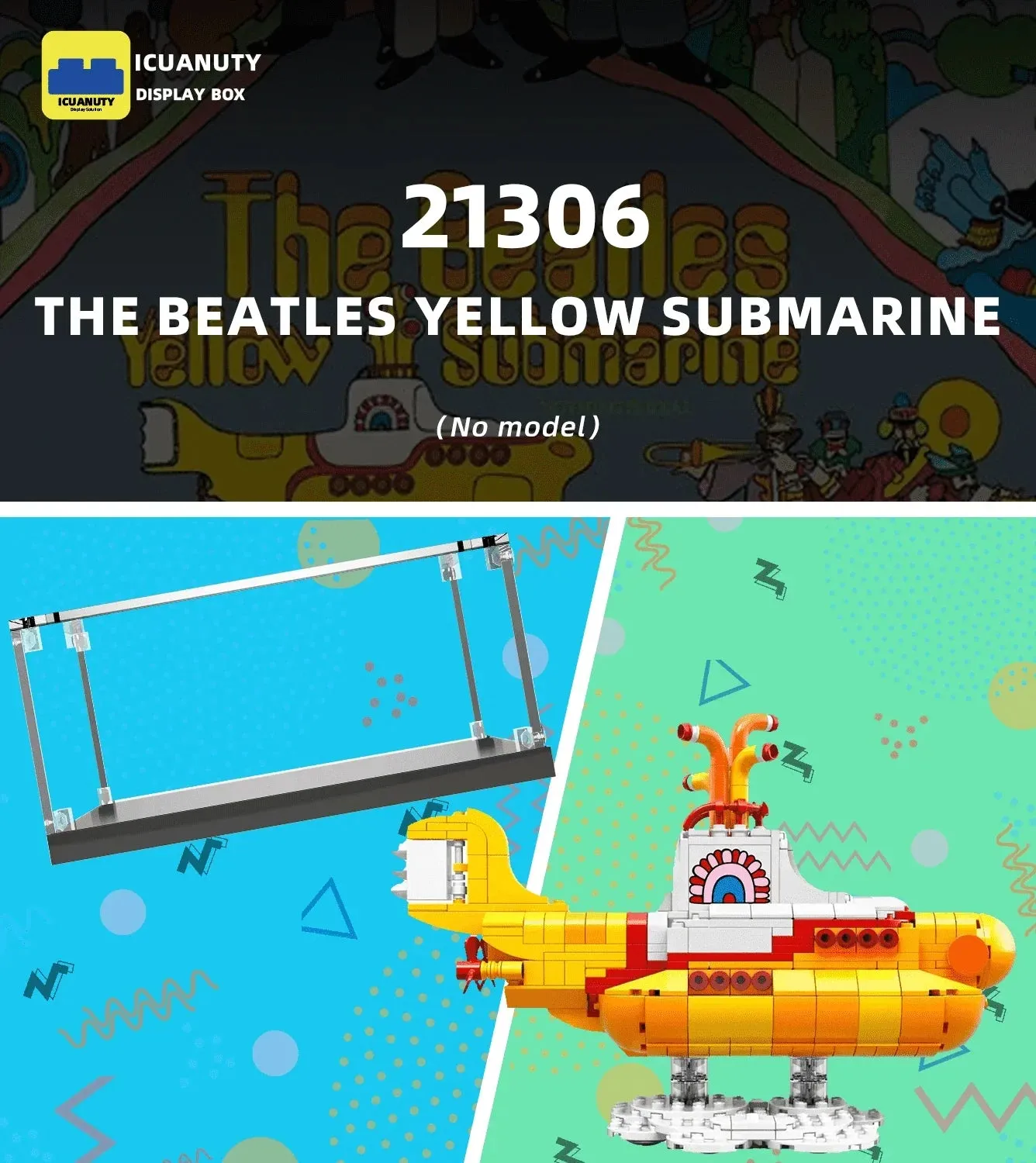 Eksponavimo dėžė LEGO The Beatles Yellow Submarine 21306 — 4