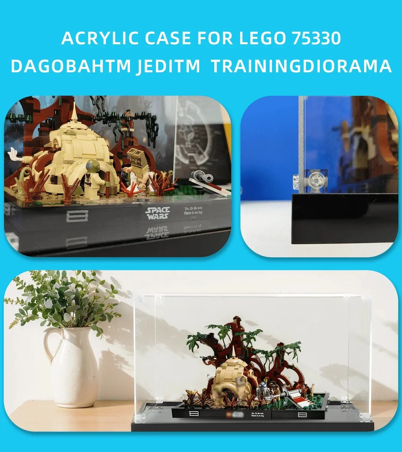 Gablota ekspozycyjna do Lego Star Wars Dagobah Jedi Training Diorama 75330 — 5