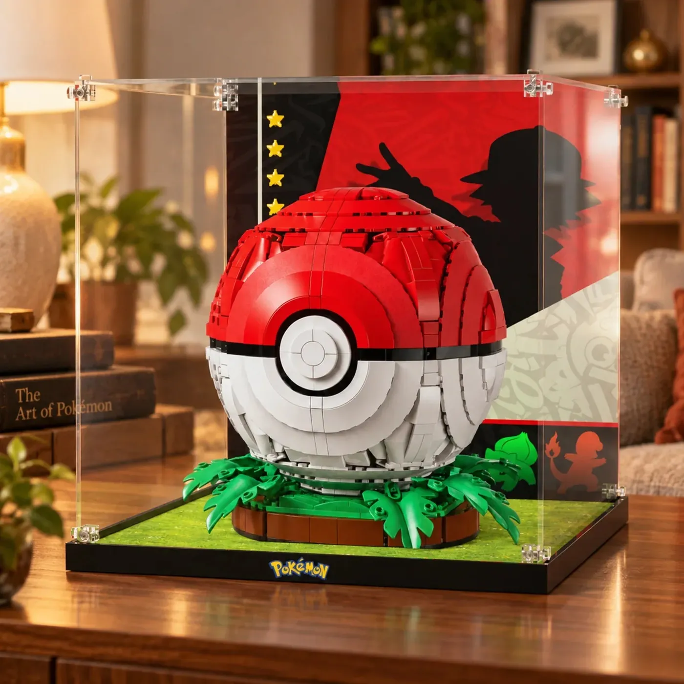 Akrilinė eksponavimo dėžė LEGO Pokémon Iconic Trainer Moments Poké Ball 72154 — 11
