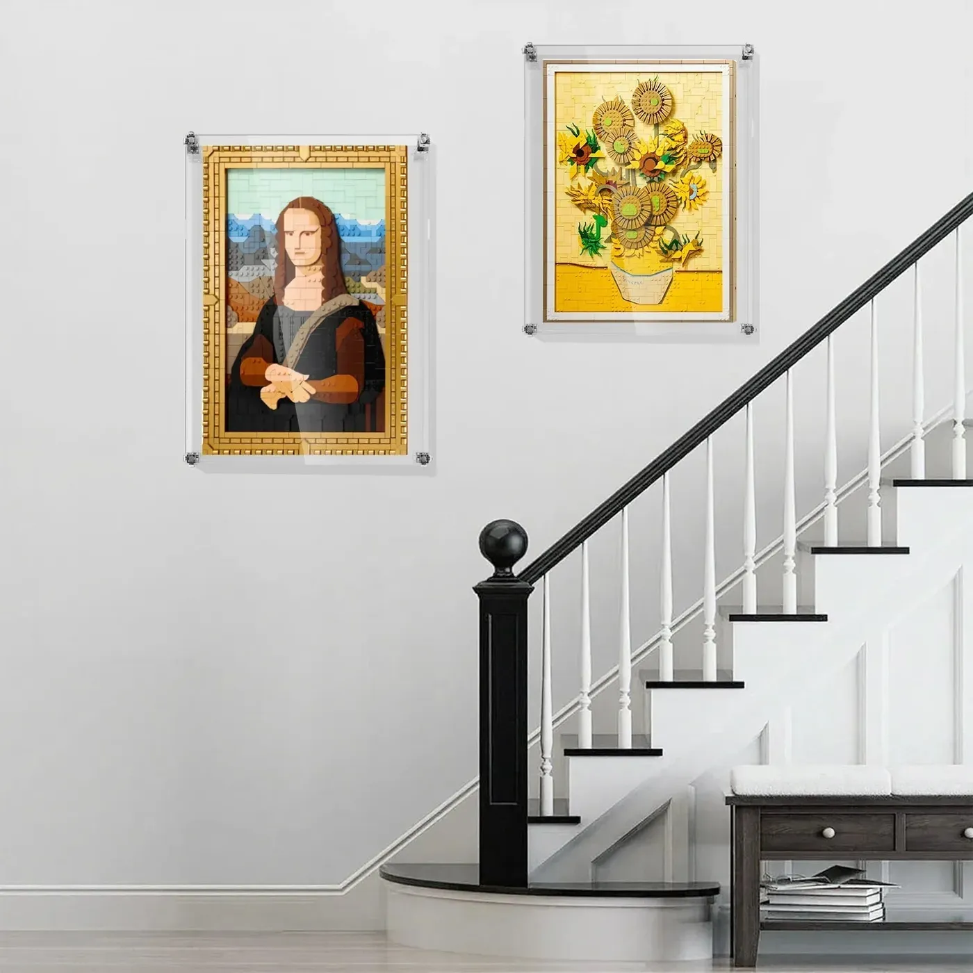 Premium-Wandvitrine für LEGO® Art Vincent van Gogh – Sunflowers 31215 — 8