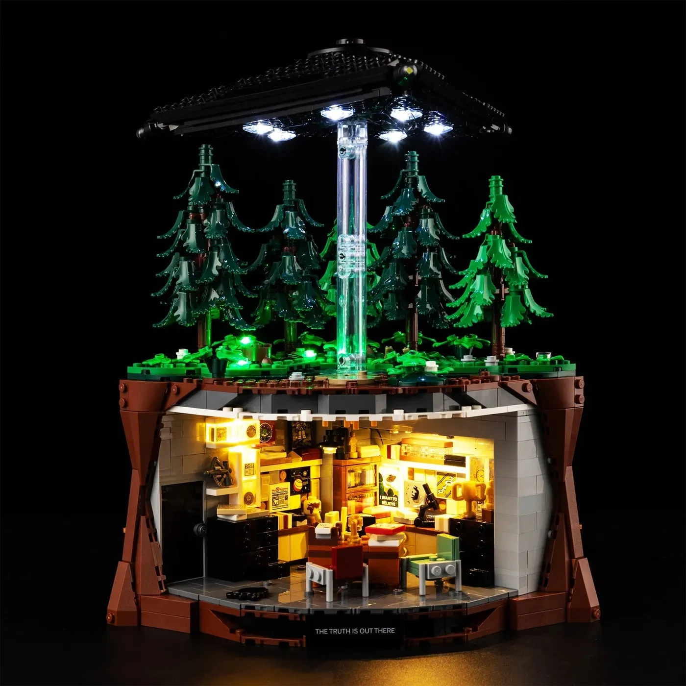 Premium apšvietimo rinkinys, suderinamas su LEGO Ideas The X-Files 21369 — 21