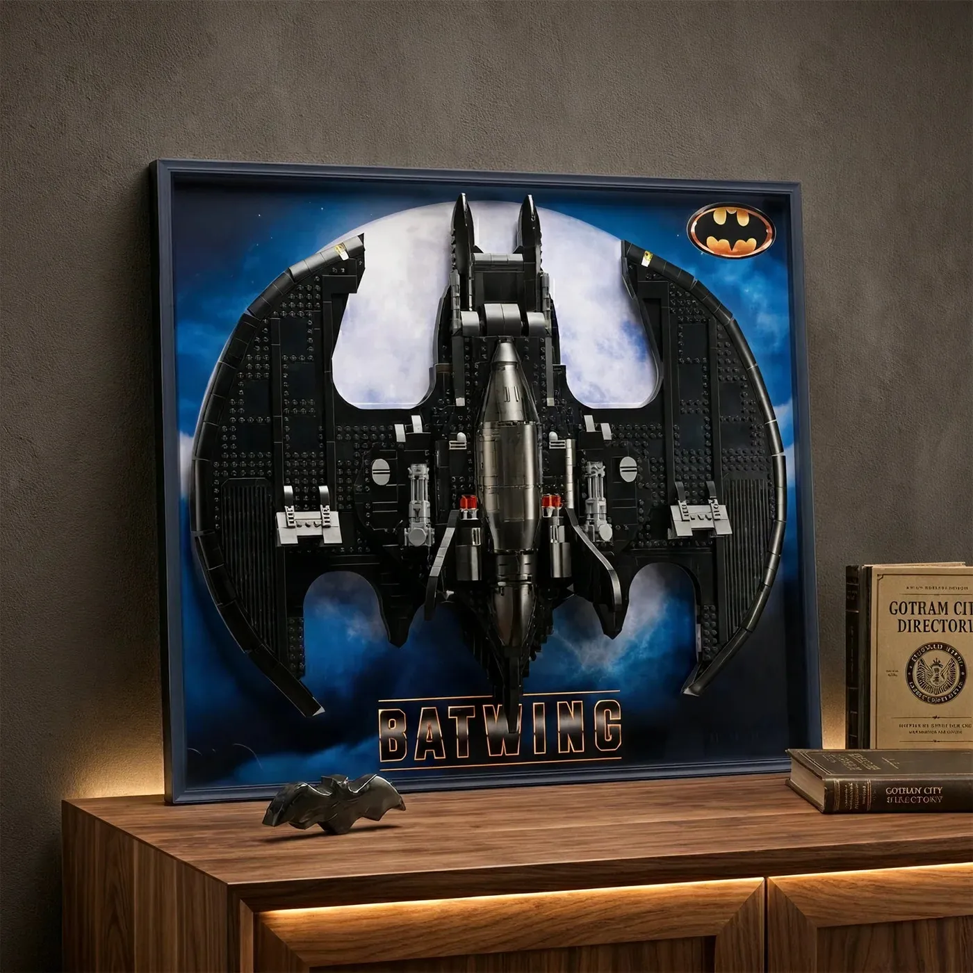 Sieninis eksponavimo rėmas LEGO® 1989 Batwing 76161 — 5