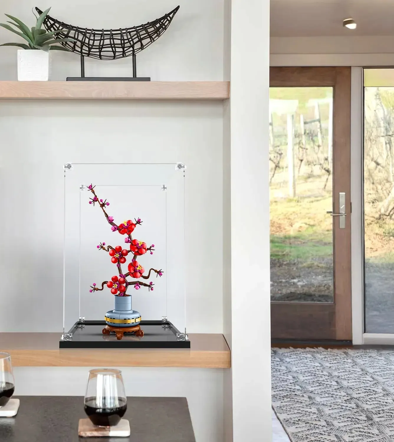 Vitrine für LEGO Icons Plum Blossom 10369 — 6