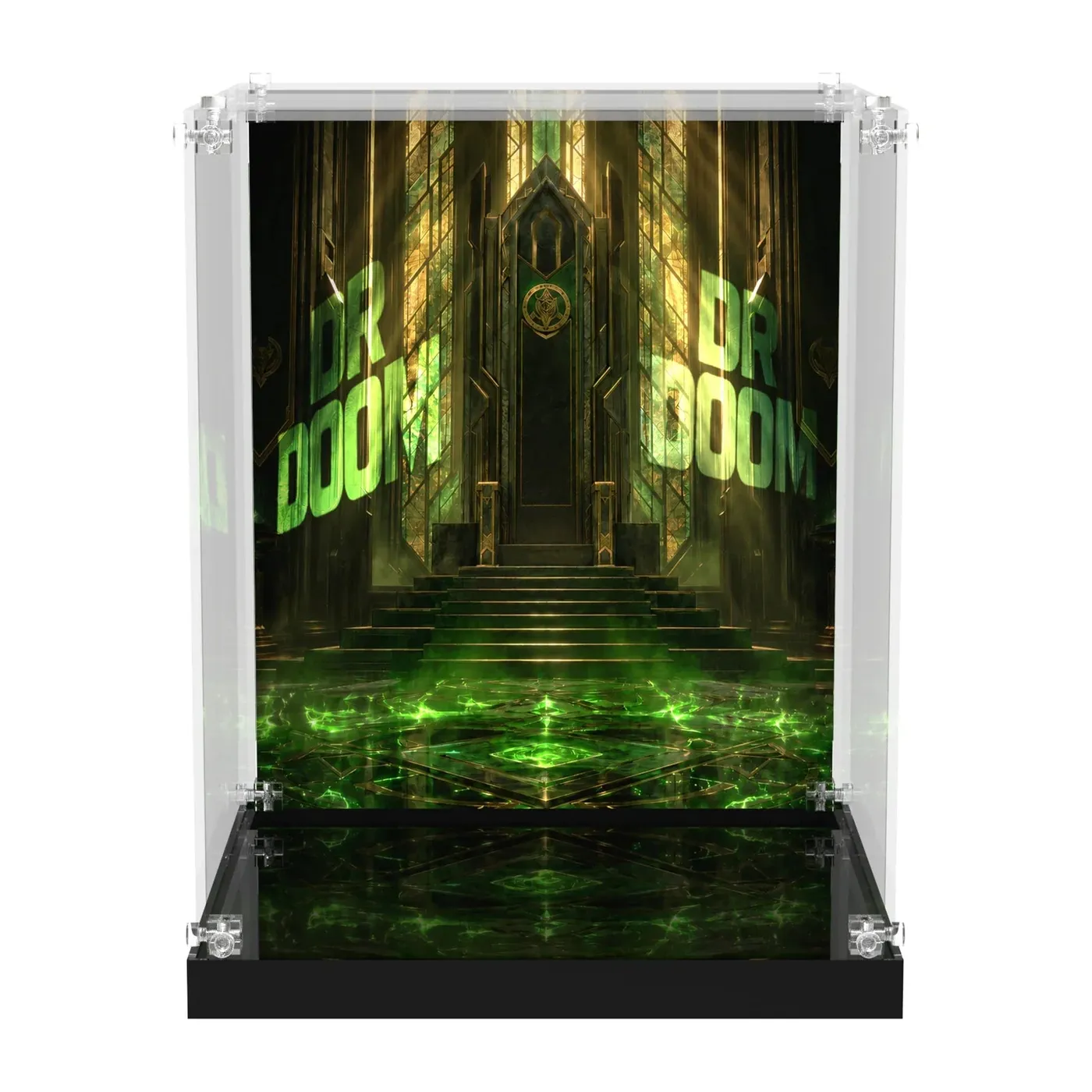 Acryl-Vitrine für LEGO Marvel Doctor Doom Bust 76345 — 4