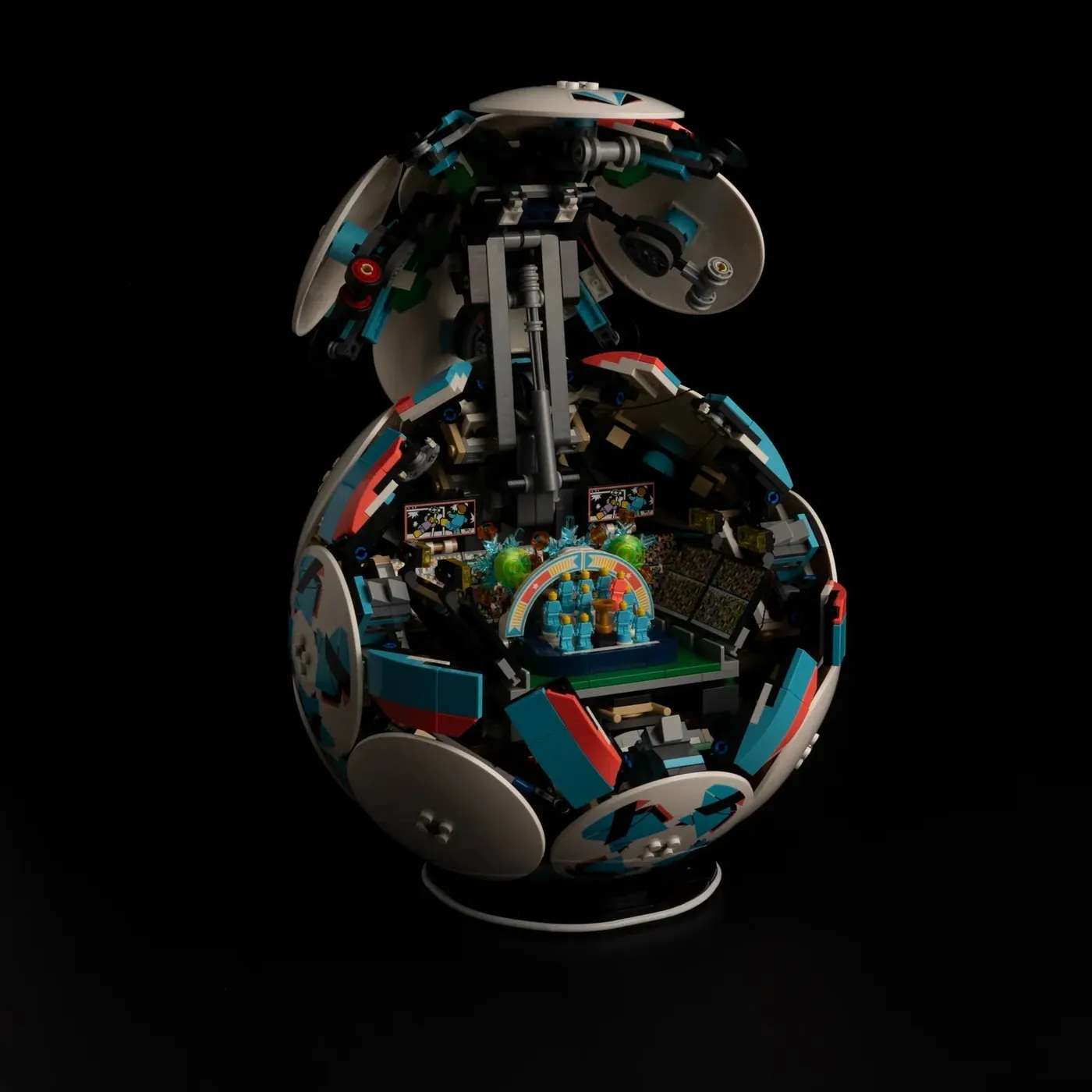 Premium apšvietimo rinkinys, suderinamas su LEGO® Editions Soccer Ball 43019 — 6