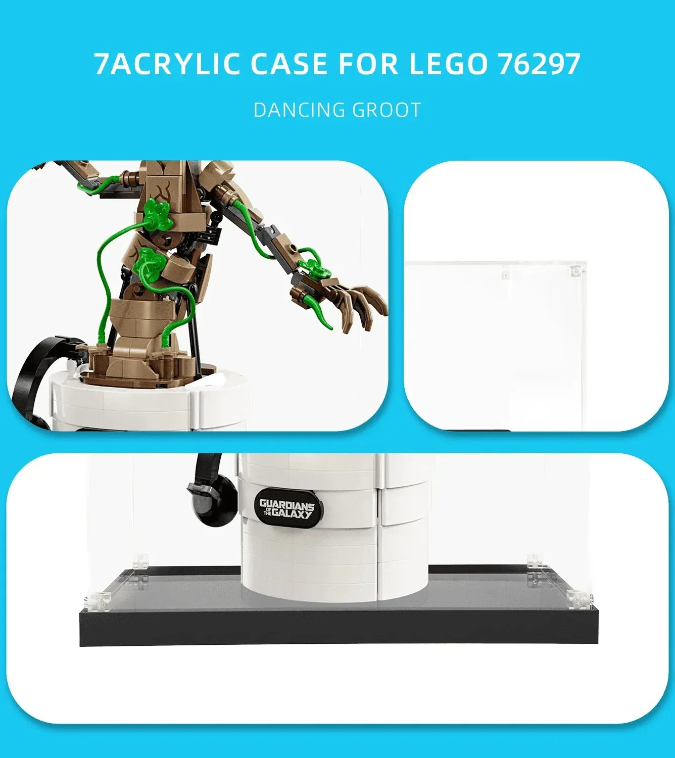 Eksponavimo dėžė LEGO Super heroes Dancing Groot 76297 — 4