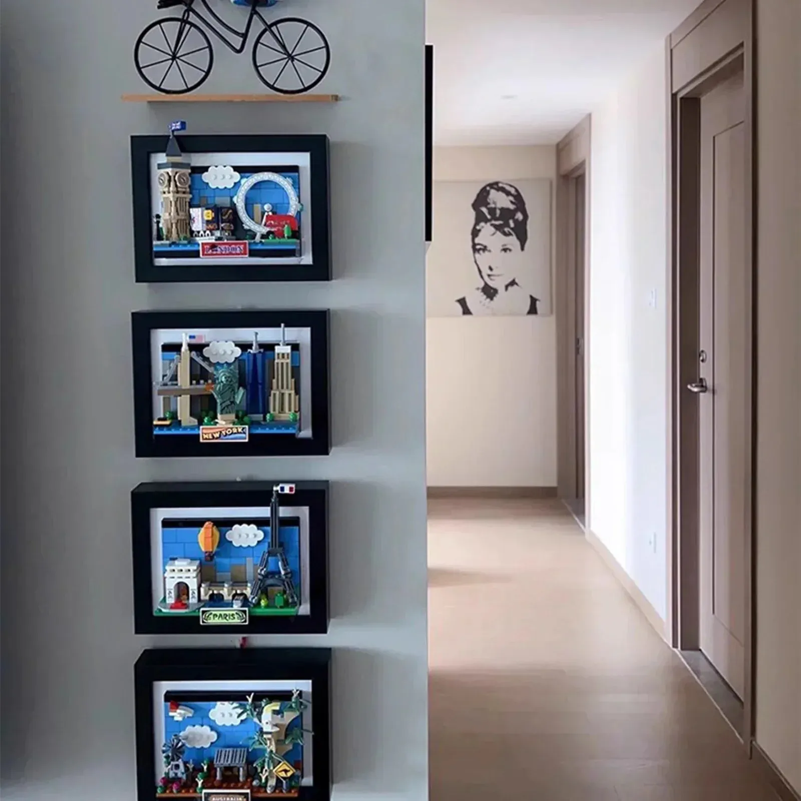 Display Frame for LEGO® Postcards – Single Universal Picture Frame - KABO