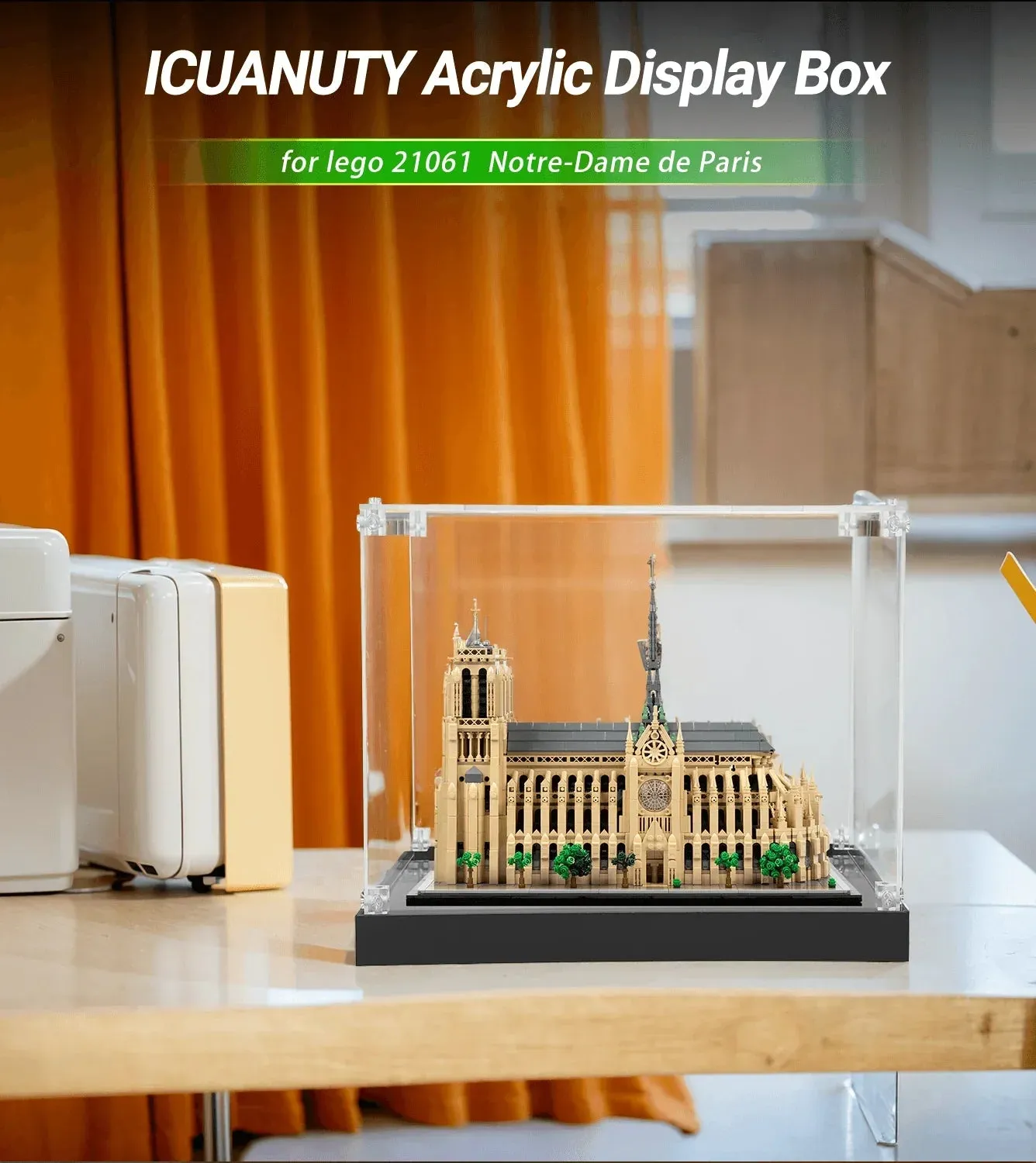 Eksponavimo dėžė LEGO Architecture Notre-Dame de Paris 21061 — 3