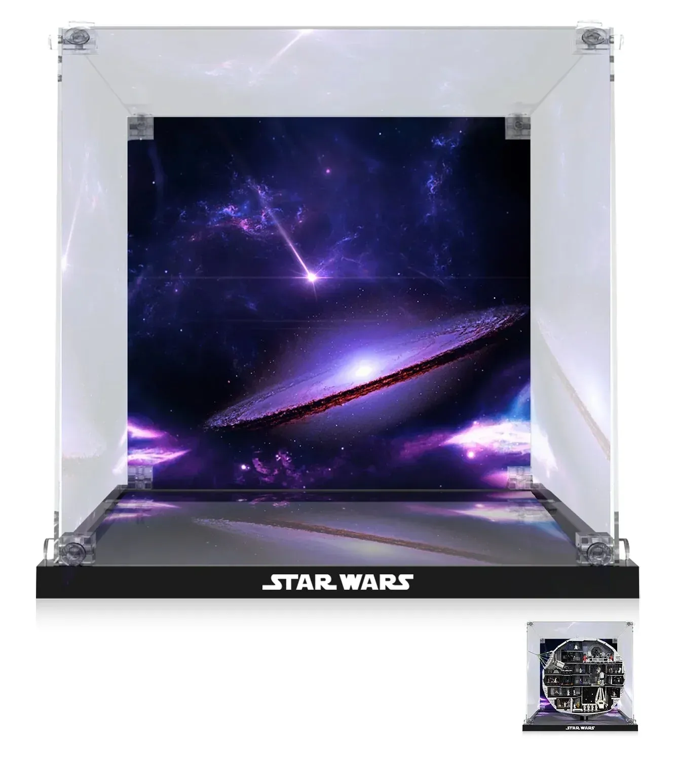 Premium-Acrylvitrine für LEGO® Star Wars™ Death Star™ 75419 — 2