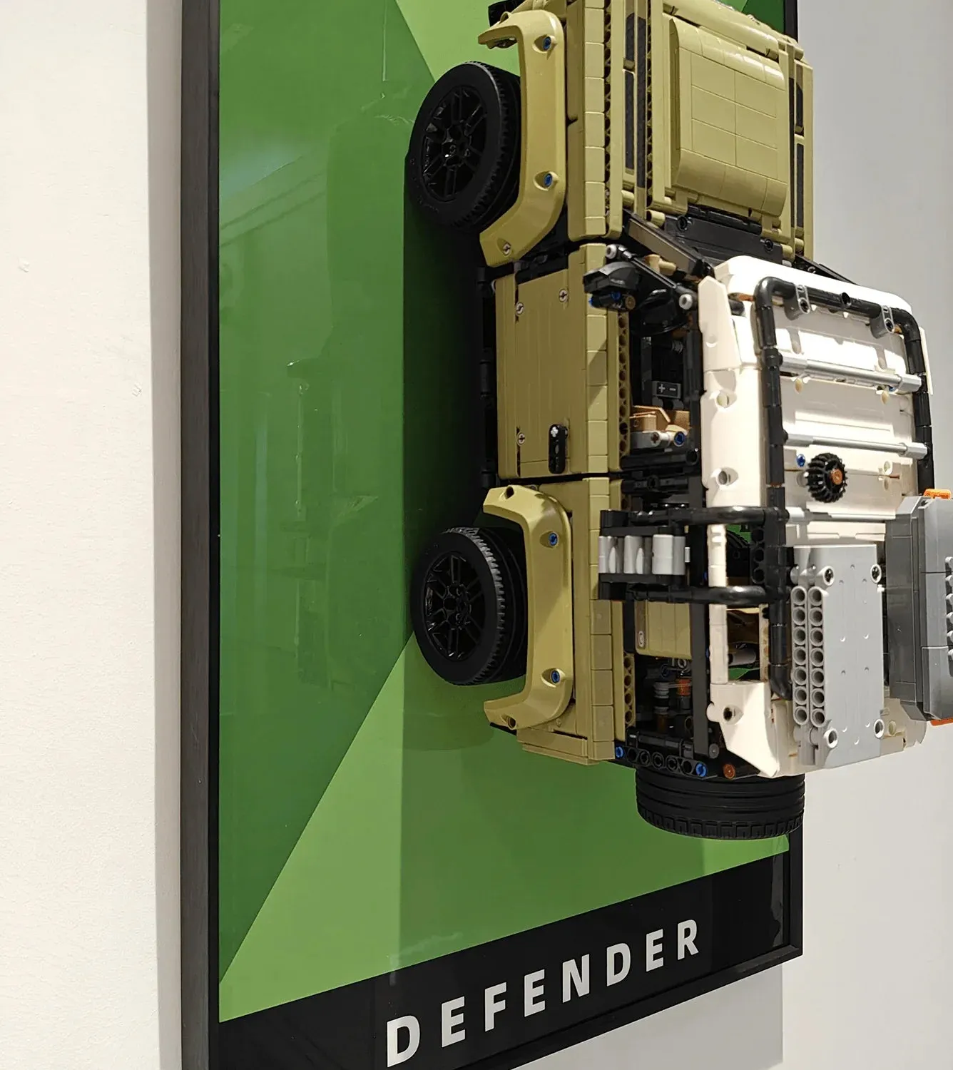 Wand-Displaytafel für LEGO 42110 Technic™ Land Rover Defender — 8