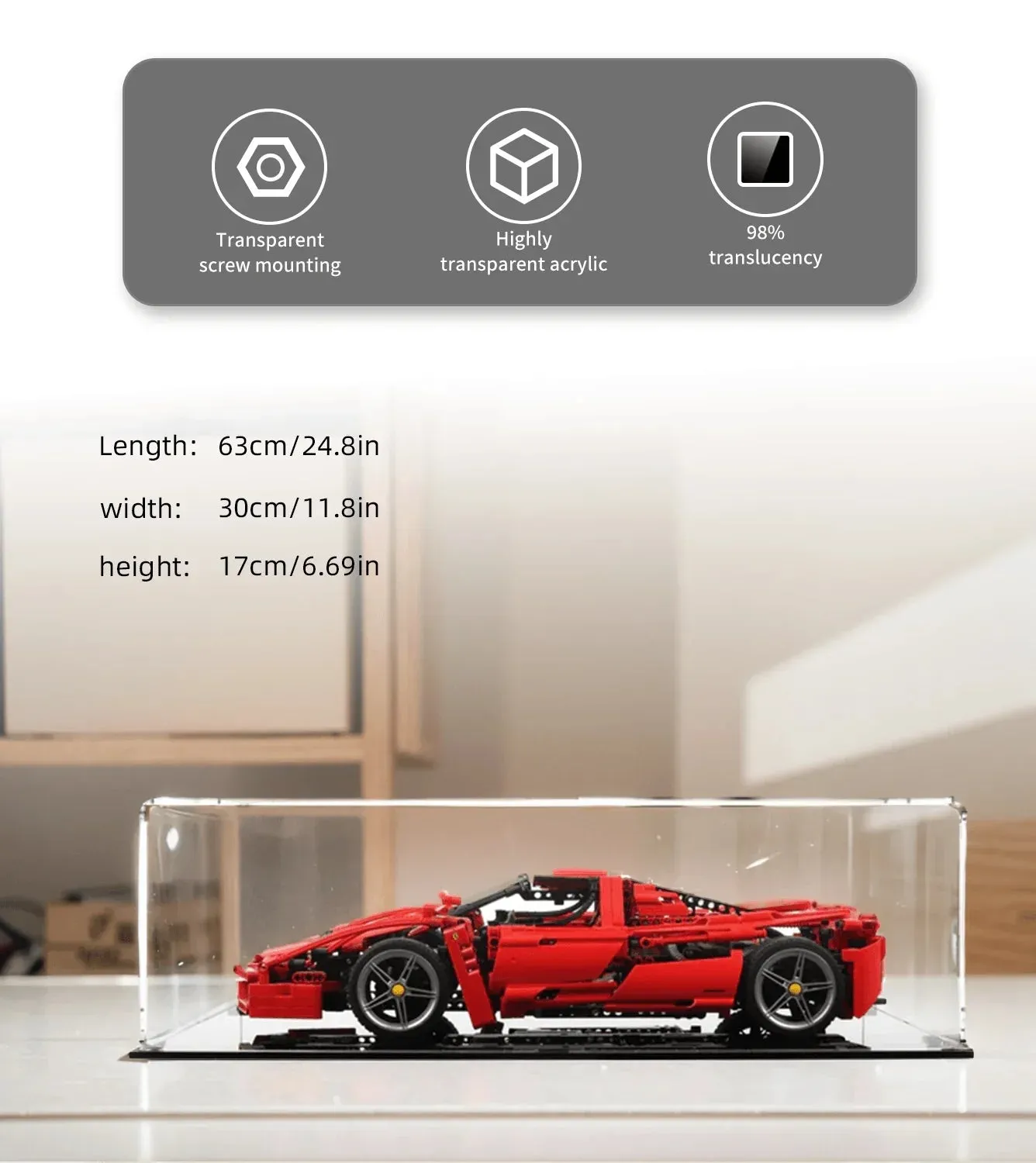 Monter för LEGO Ferrari Enzo 8653 — 4