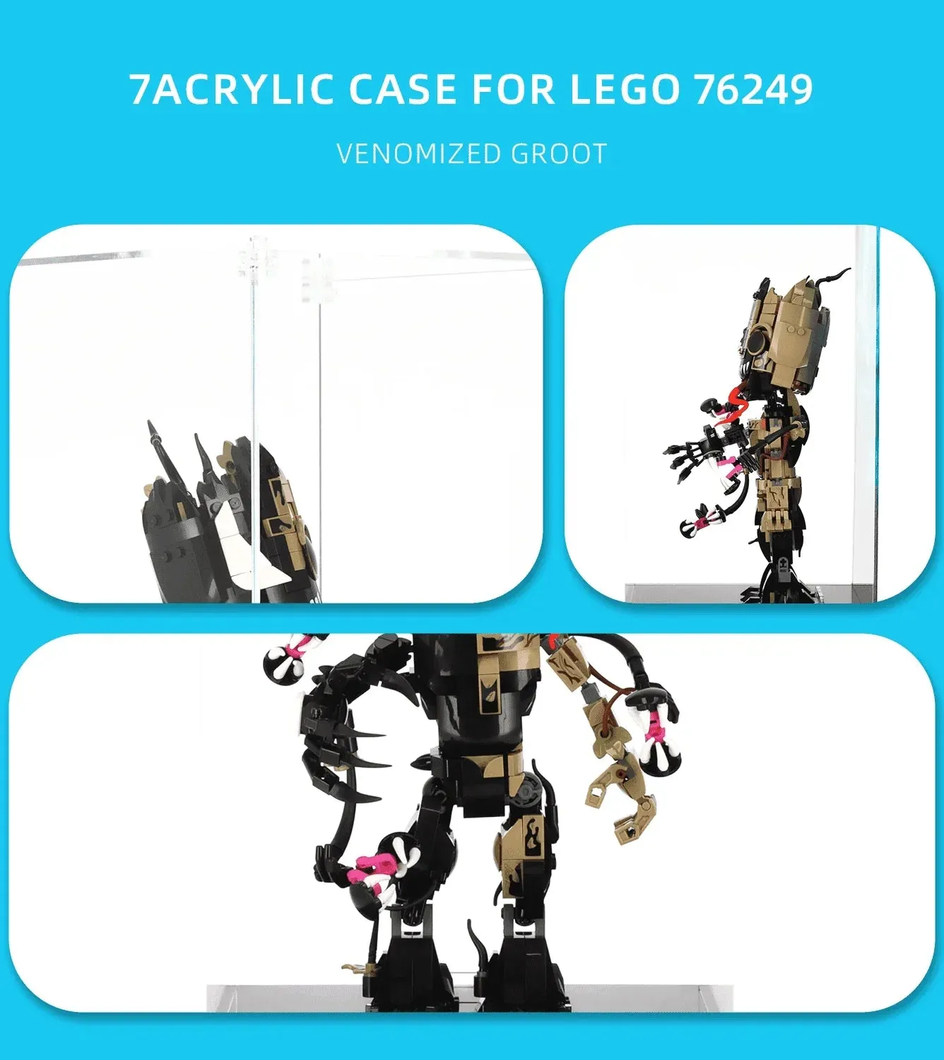 Montrar för Lego Marvel Venomised Groot 76249 — 4