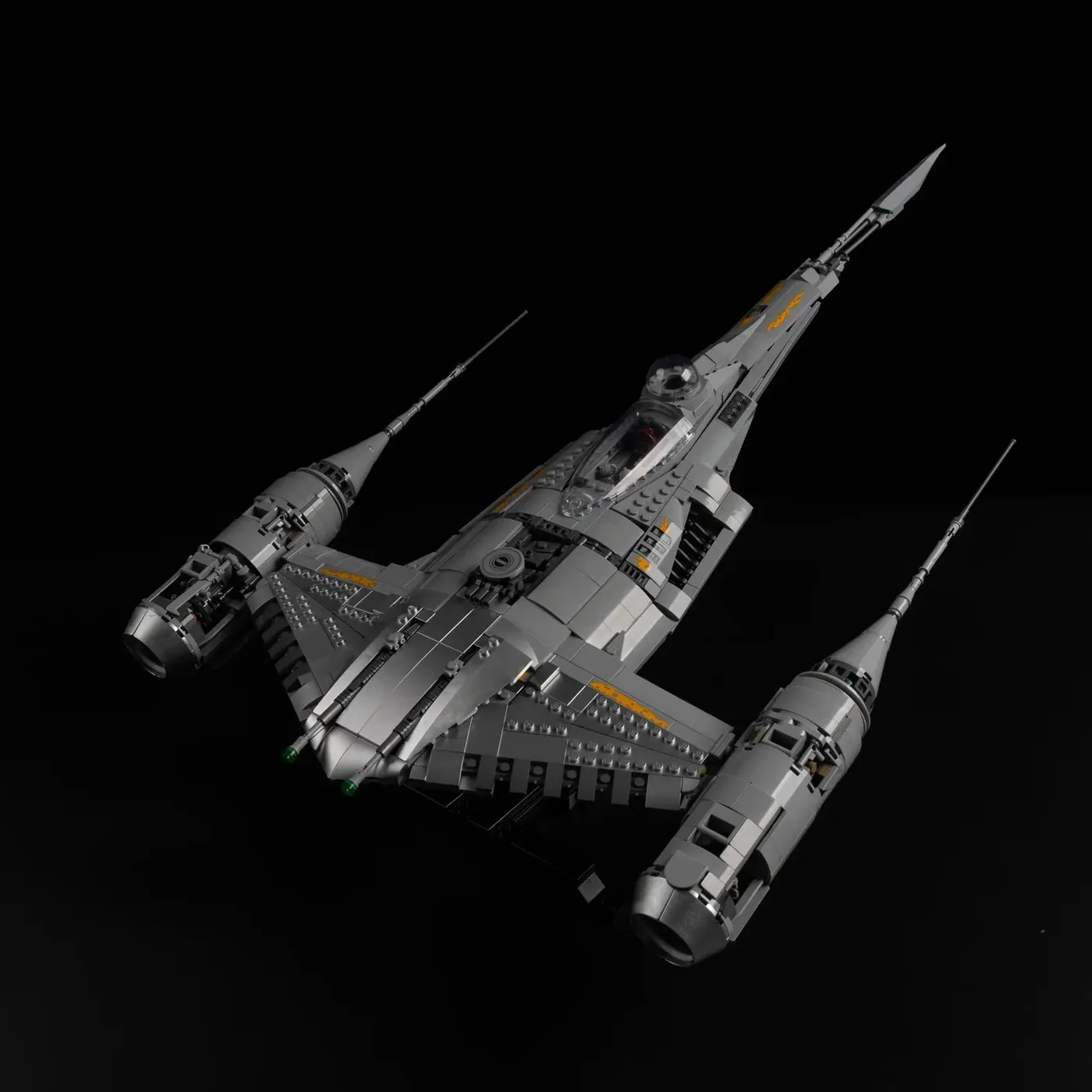 Premium-belysningskit kompatibelt med LEGO® Star Wars™ The Mandalorian's N-1 Starfighter™ 75442 — 14
