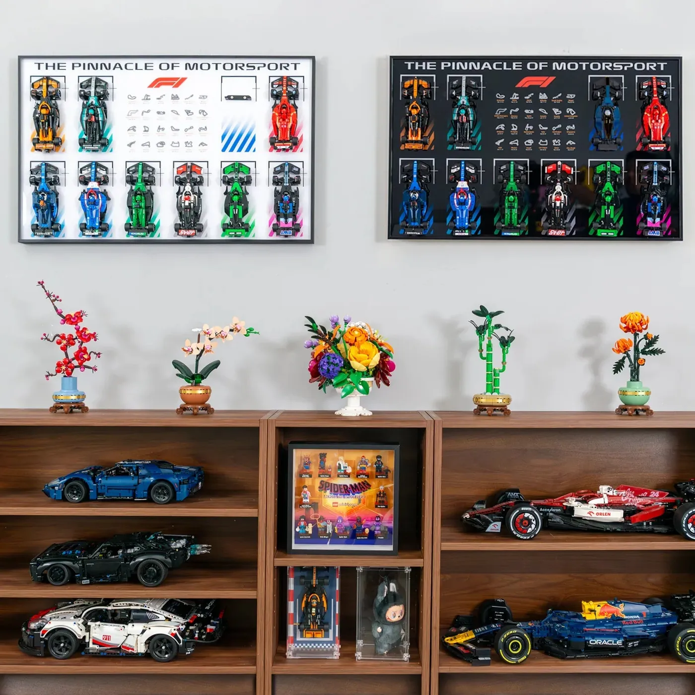 Displayram kompatibel med LEGO® Speed Champions 2025 F1-kollektionen — 13