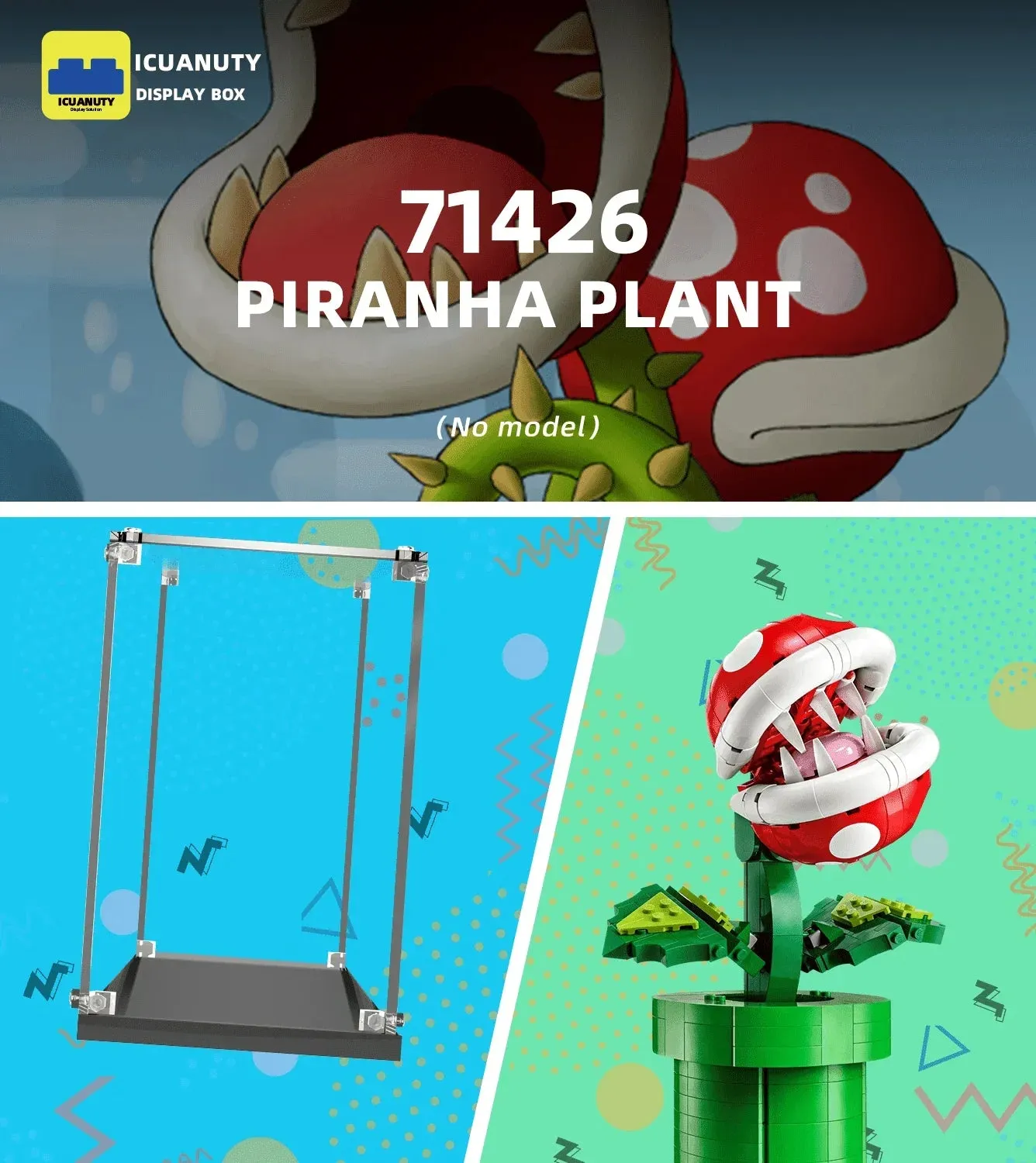 Eksponavimo dėžė LEGO Piranha Plant 71426 — 6