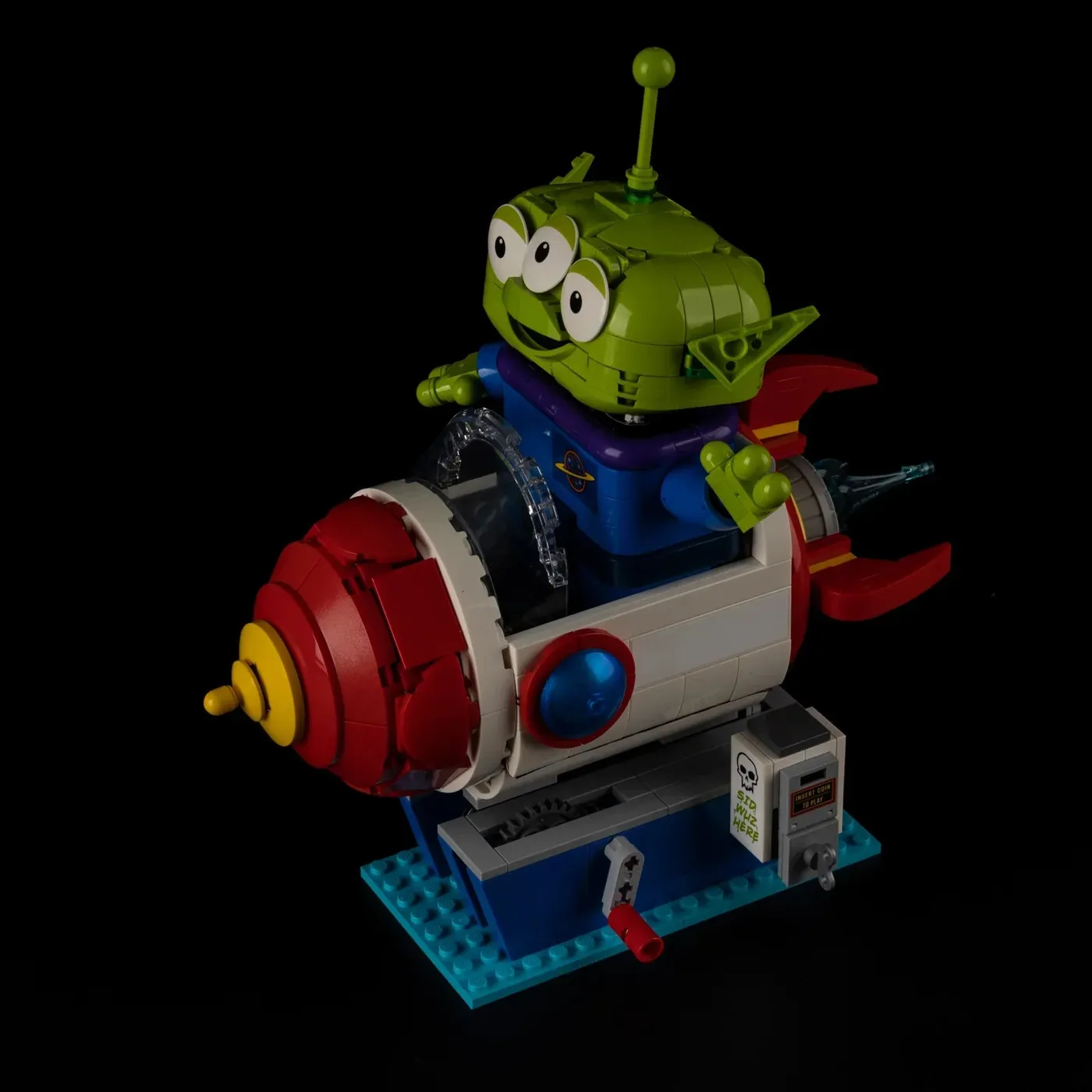 Premium-belysningskit kompatibelt med LEGO® Disney™ Alien with Pizza Planet Rocket Ride 43307 — 12