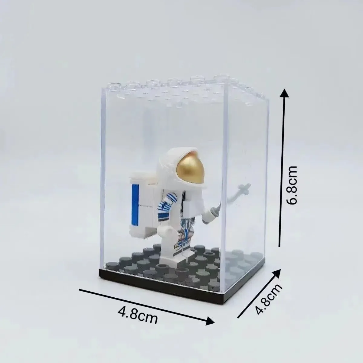 Eksponavimo dėžė LEGO minifigūrėlėms – 1–2 vnt.