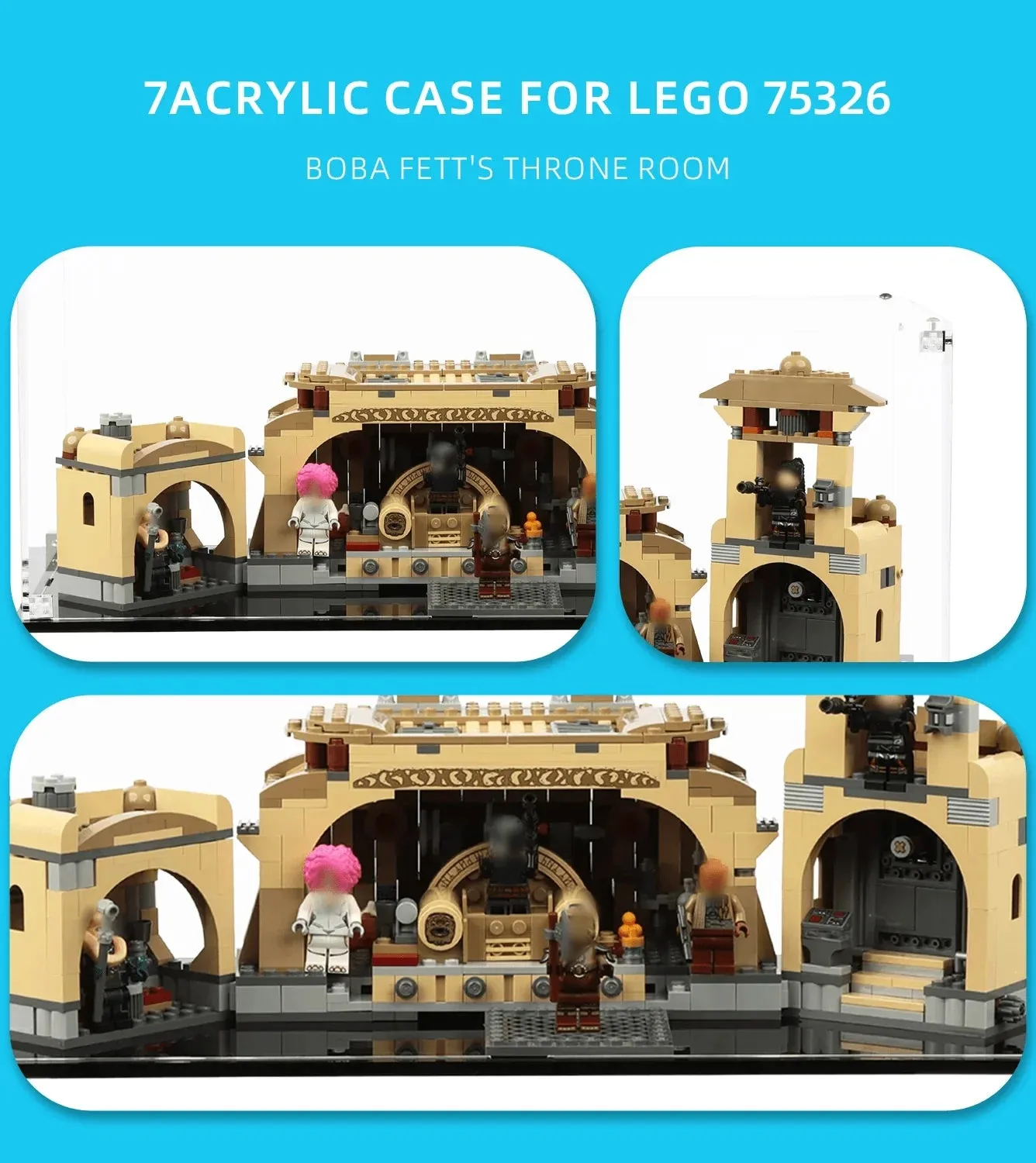 Monter för Lego Boba Fett's Throne Room 75326 — 4