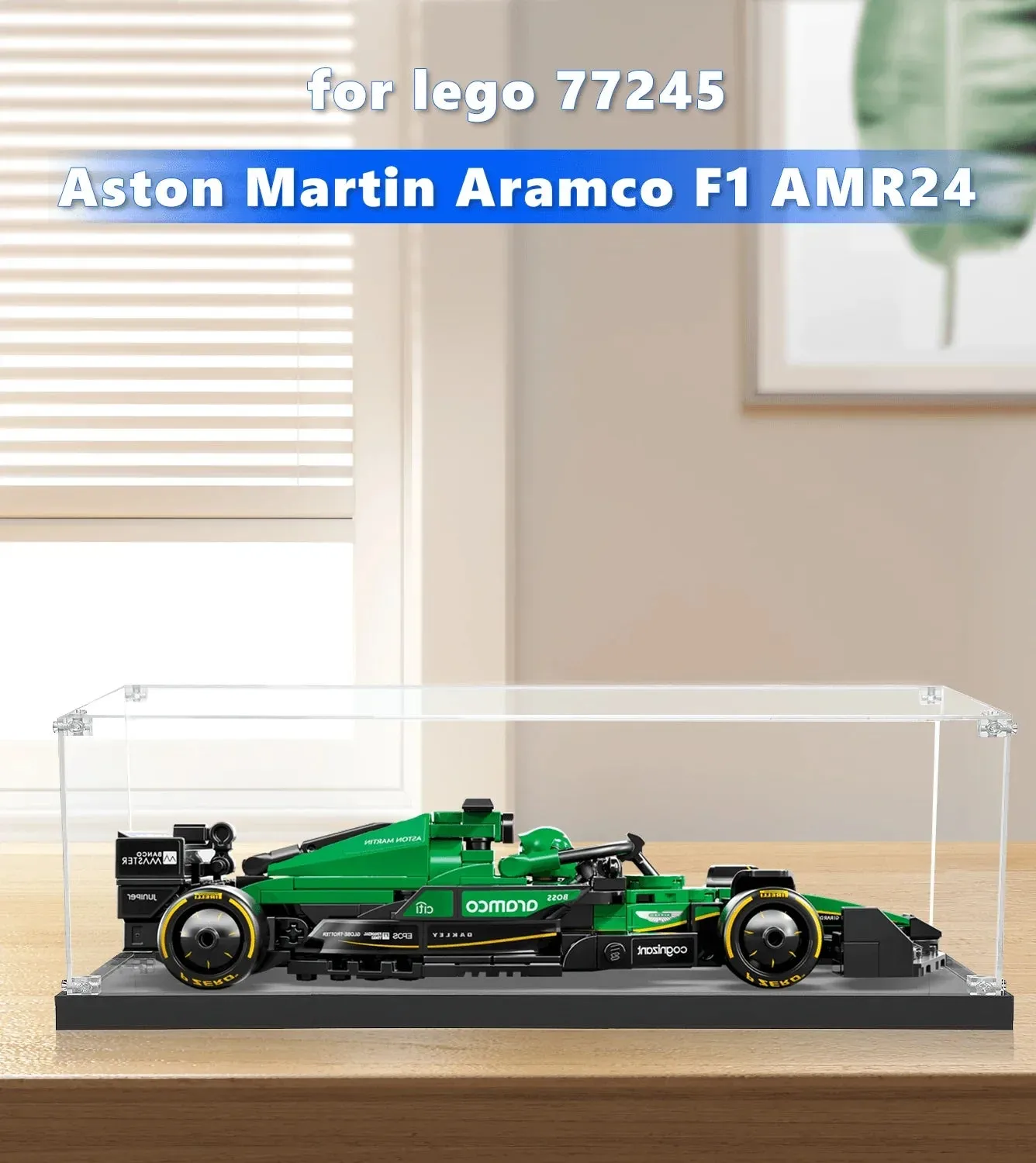 Monter för LEGO Aston Martin Aramco F1 AMR24 (skala 1:32) 77245 — 2