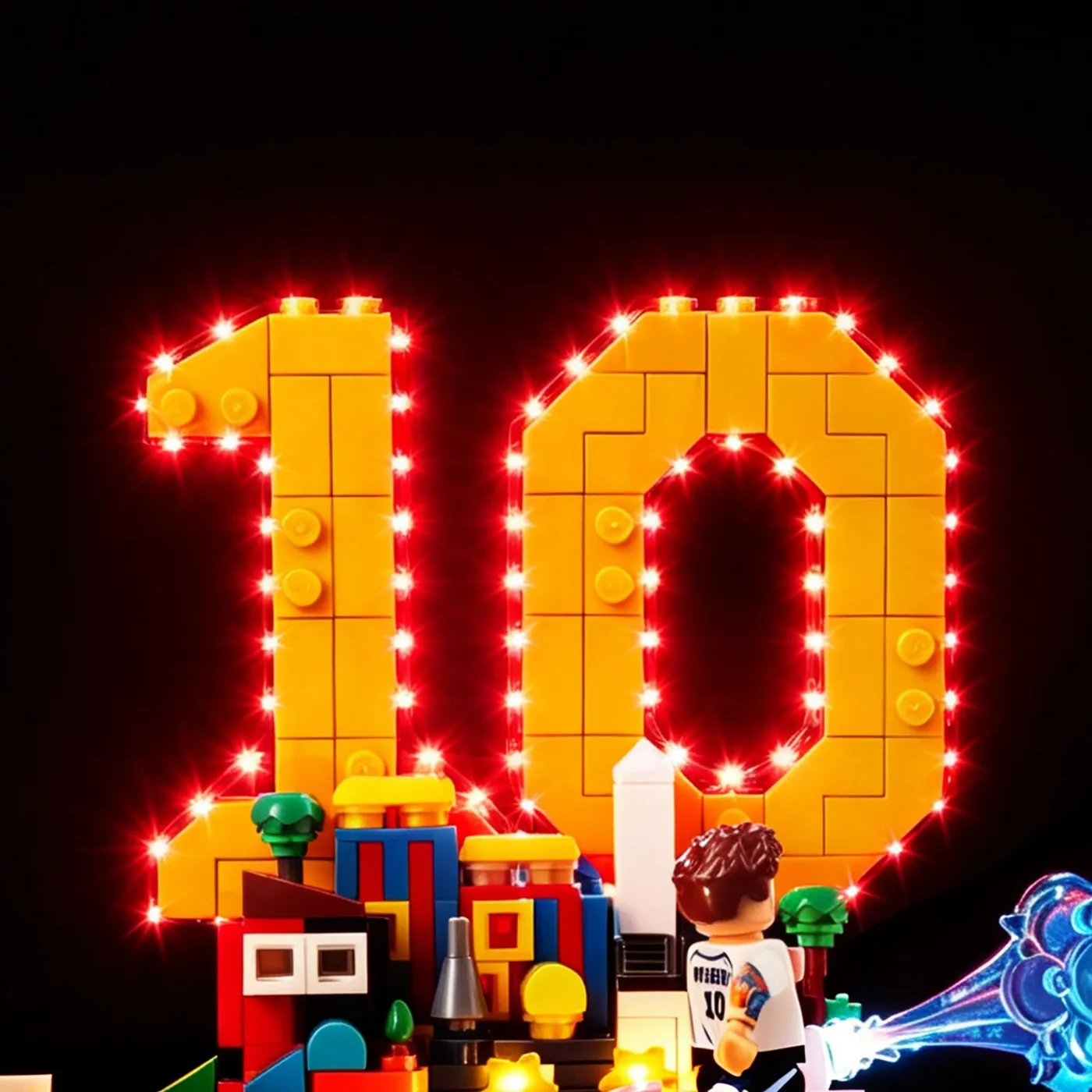 Premium Light Kit Compatible with LEGO® Editions Lionel Messi – Soccer Highlights 43011 — 23