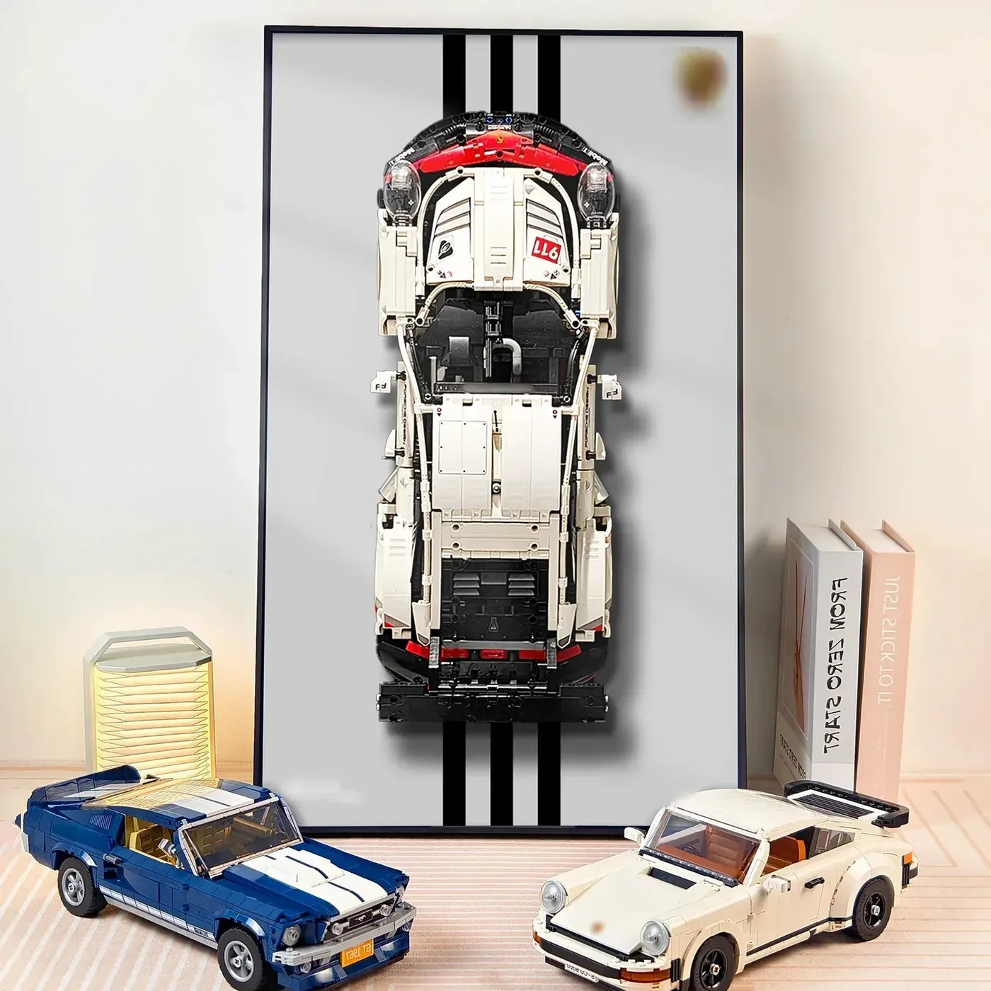 [Seria Line] Ramka ekspozycyjna na ścianę do superaut LEGO Technic — 5