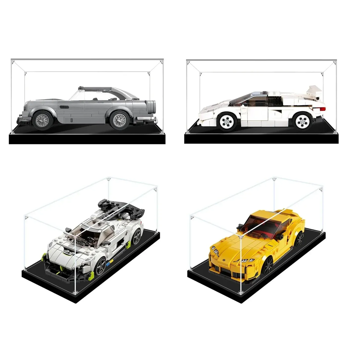Vitrine für Lego Speed Champions Supersportwagen — 2